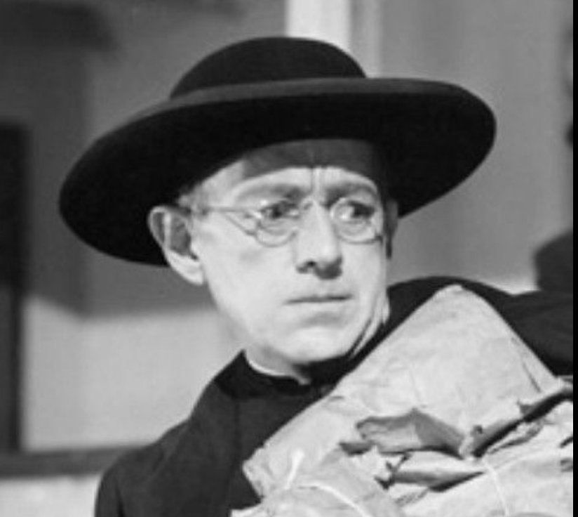Alec Guinness in 1954 Father Brown film