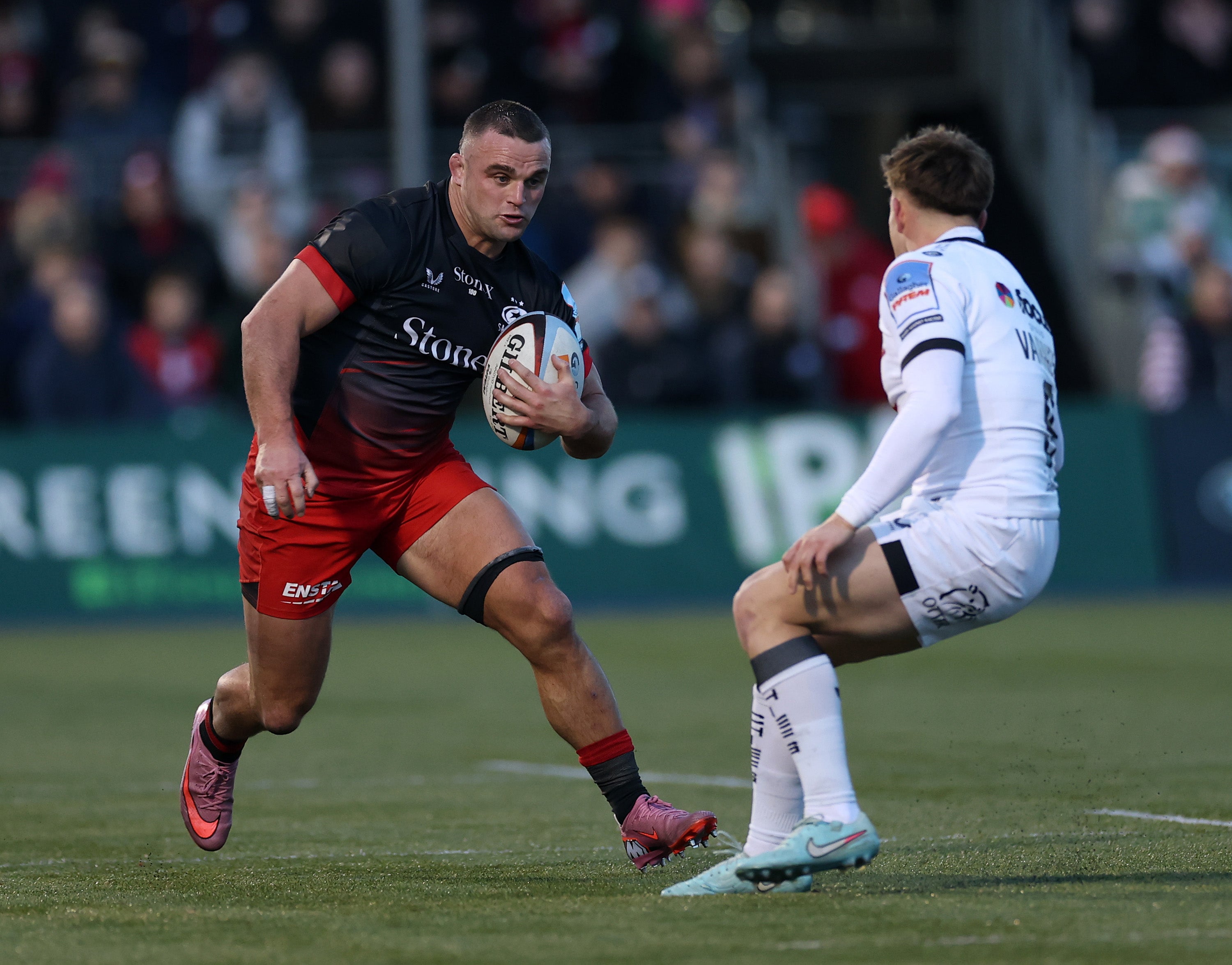 Saracens Exeter will battle for the final play-off place