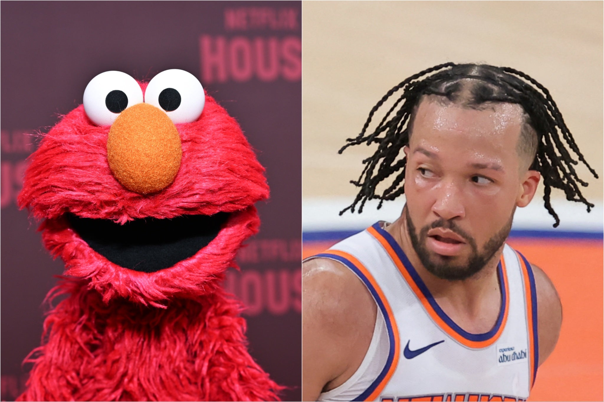 Elmo has drawn the wrath of New York Knicks fans after wishing both them and their opponents well in the NBA Finals