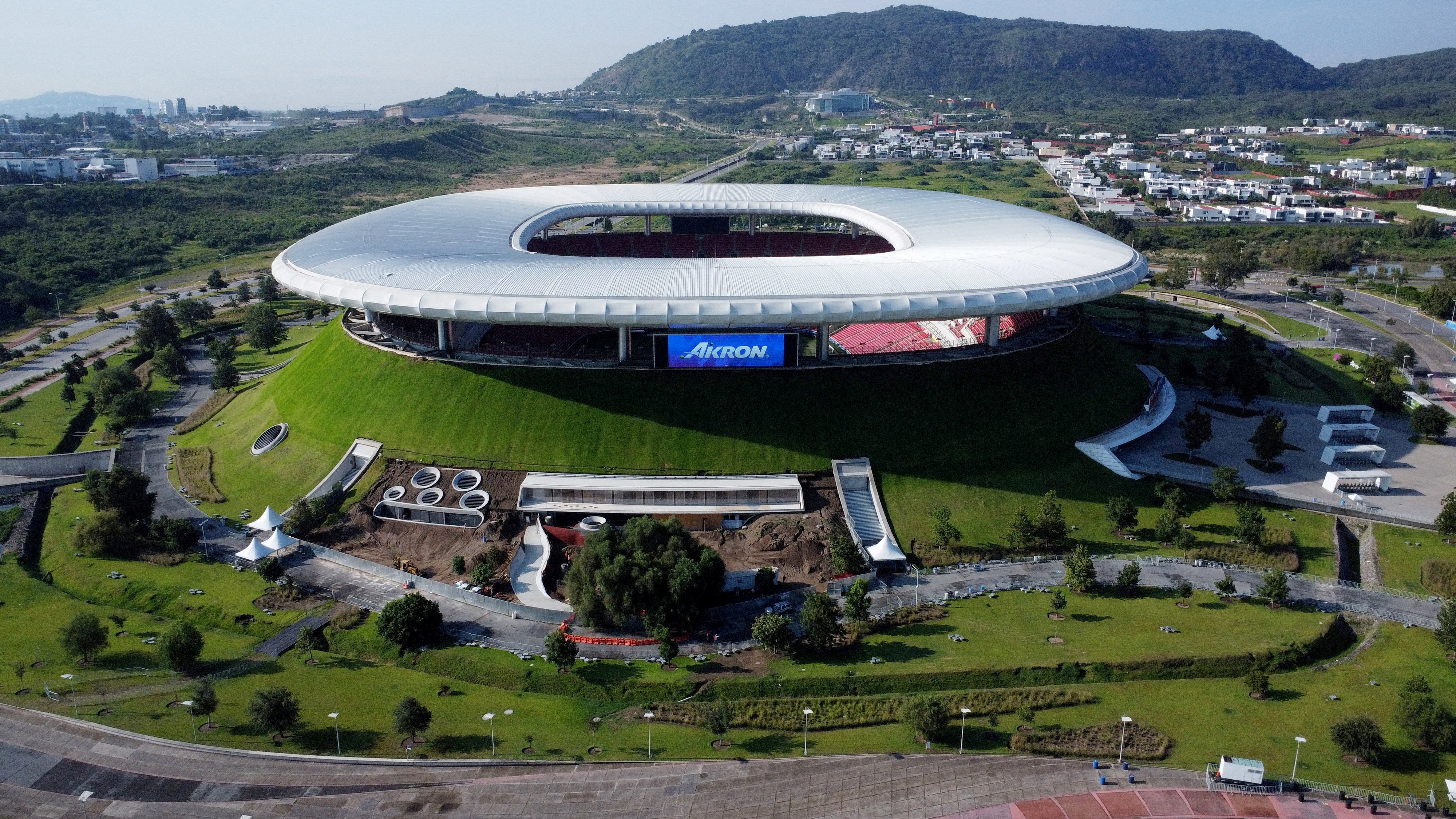 Akron Stadium in Guadalajara is one of Mexico's three venues for the 2026 World Cup - Guadalajara, Mexico