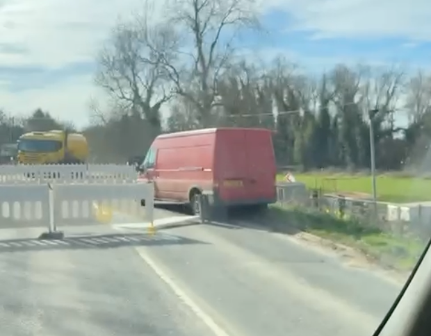 Road workers abused over potholes and highway repairs