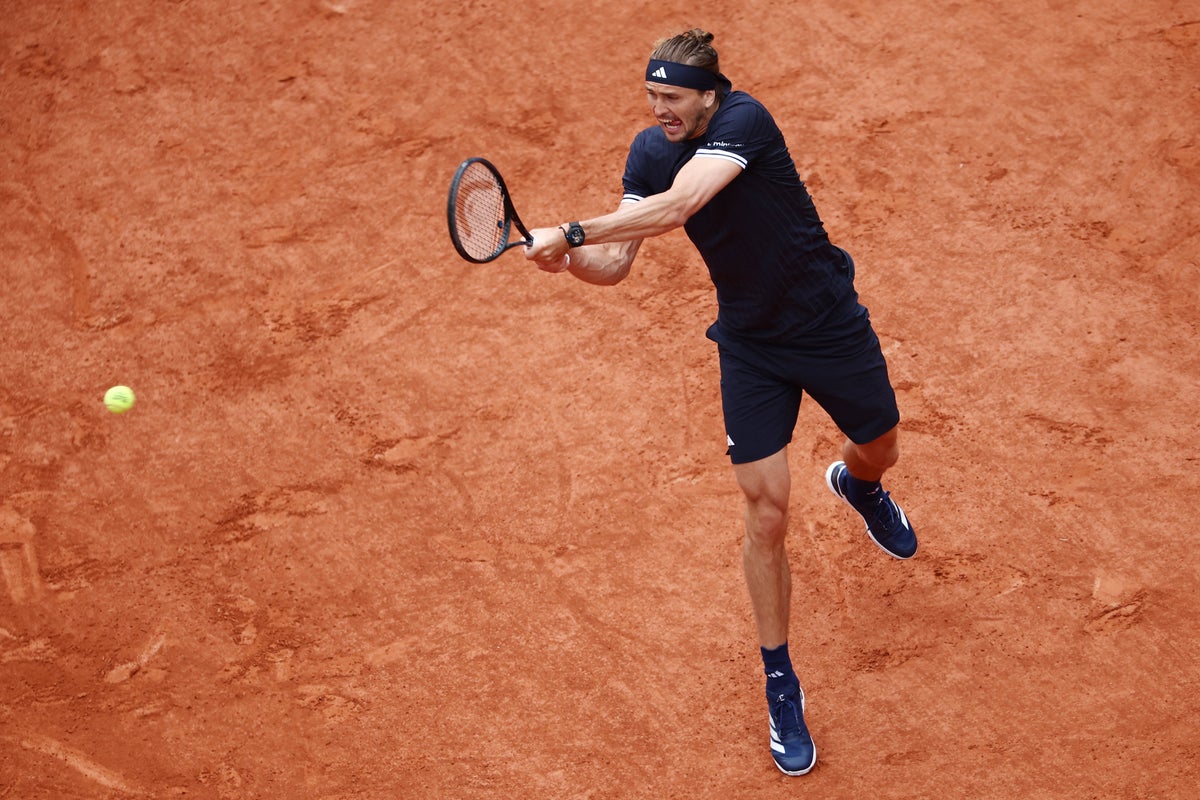 Zverev v Mensik LIVE: French Open latest scores, order of play and updates ahead of first men’s semi-final – UK Times