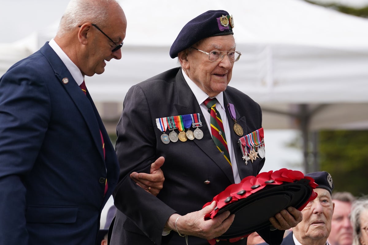 Ken Hay: Normandy veteran who survived capture in World War II dies aged ...