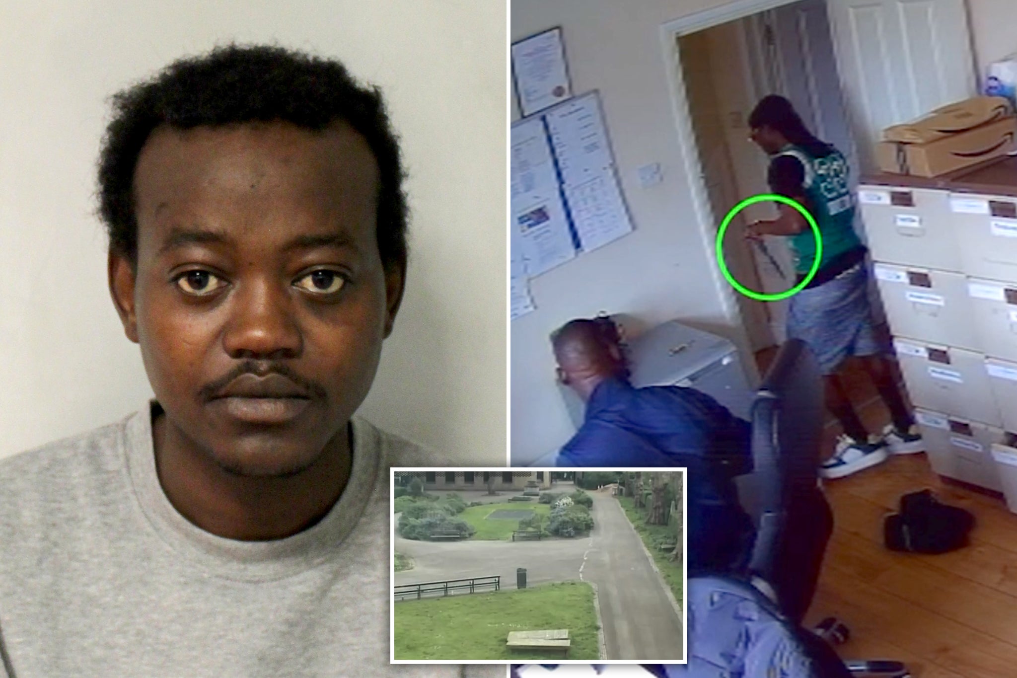 Rasheed Rahman checked out a knife from his supported accommodation, before going on to kill Mark Carroll in a random unprovoked attack