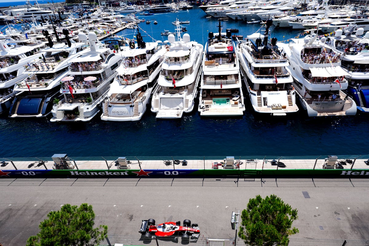 Charles Leclerc quickest as Ferrari dominate first practice at Monaco Grand Prix