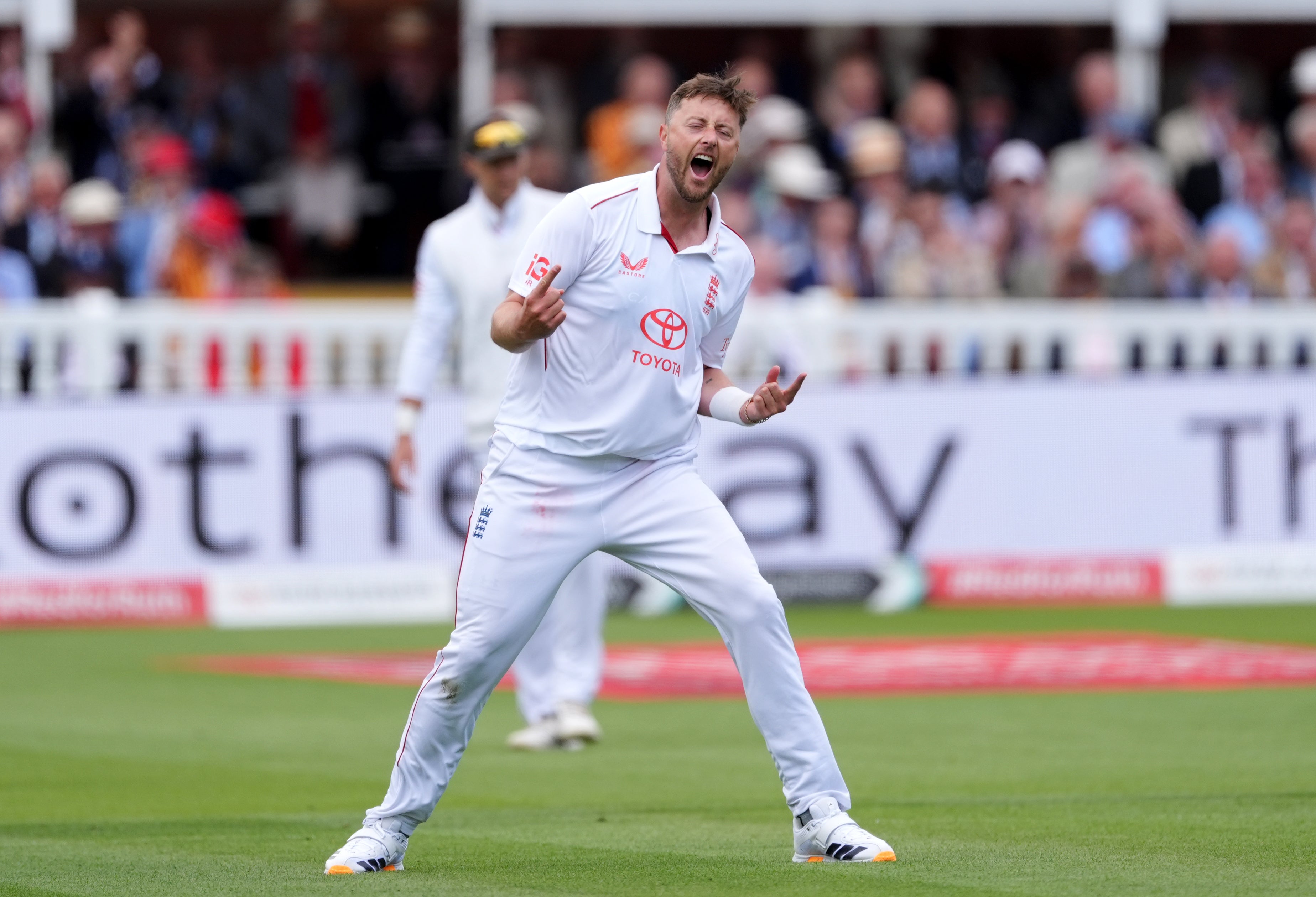 Wickets continue to tumble at Lord’s (Ben Whitley/PA) (PA Wire)
