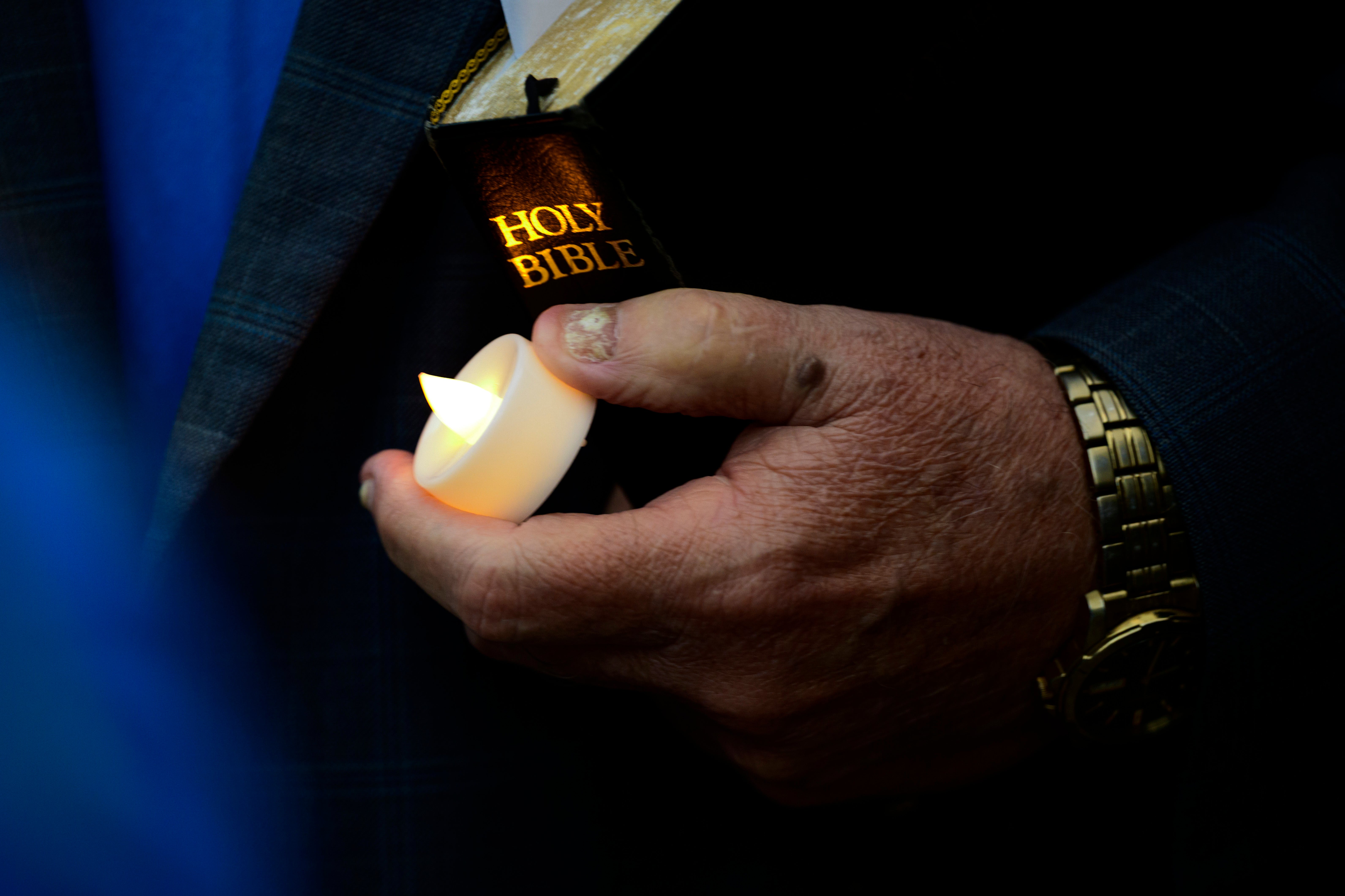 Just 20 percent of Americans believe the Bible is the literal word of God, according to Gallup. In a federal lawsuit filed June 4, Anthony Spor-Orellana says a colleague told him that the Bible is nothing more than a collection of 'fairy tales'
