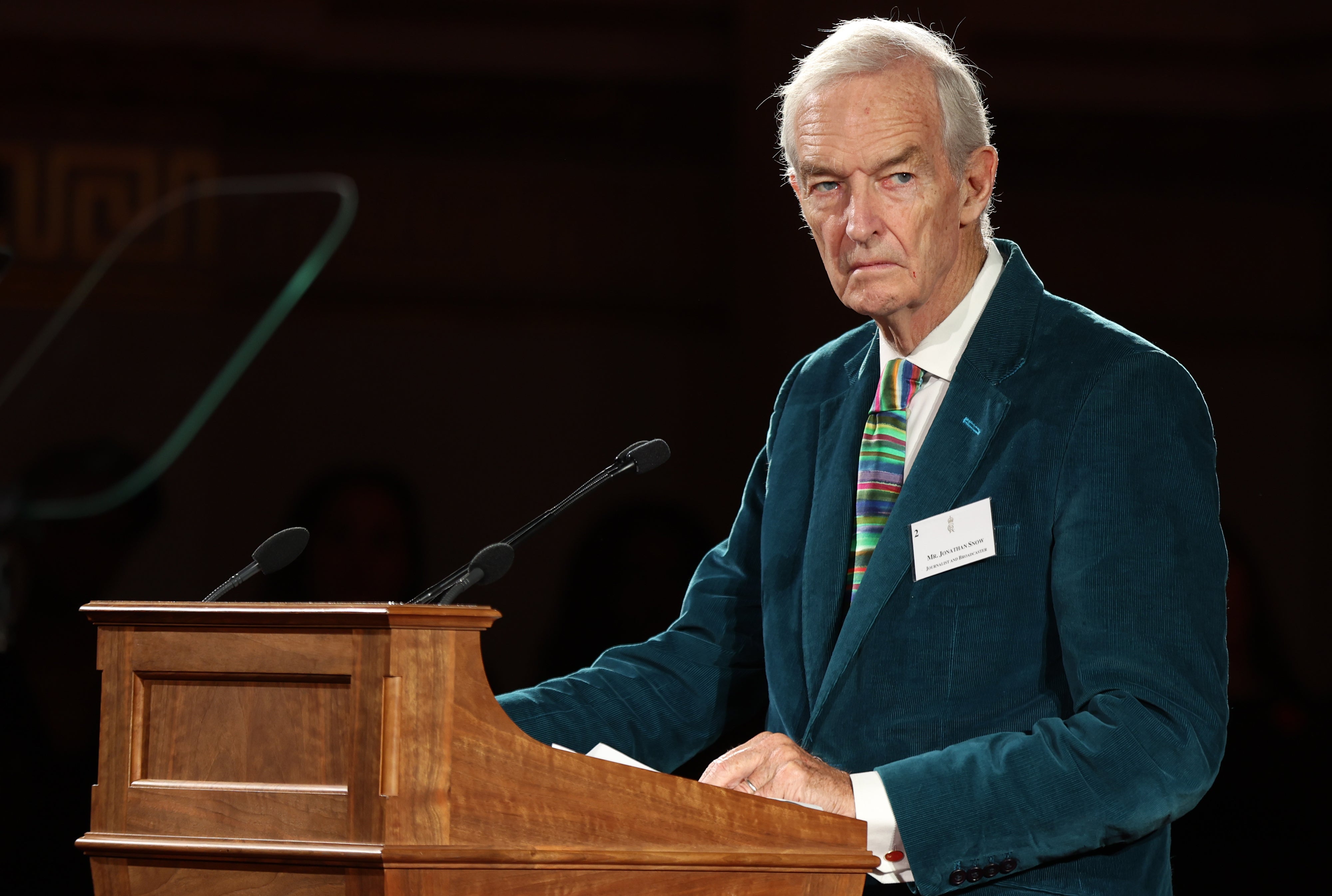 The 78-year-old journalist also expressed he will be backing a campaign urging the Government to reform its treatment, support and care for those living with the condition, as well as their families