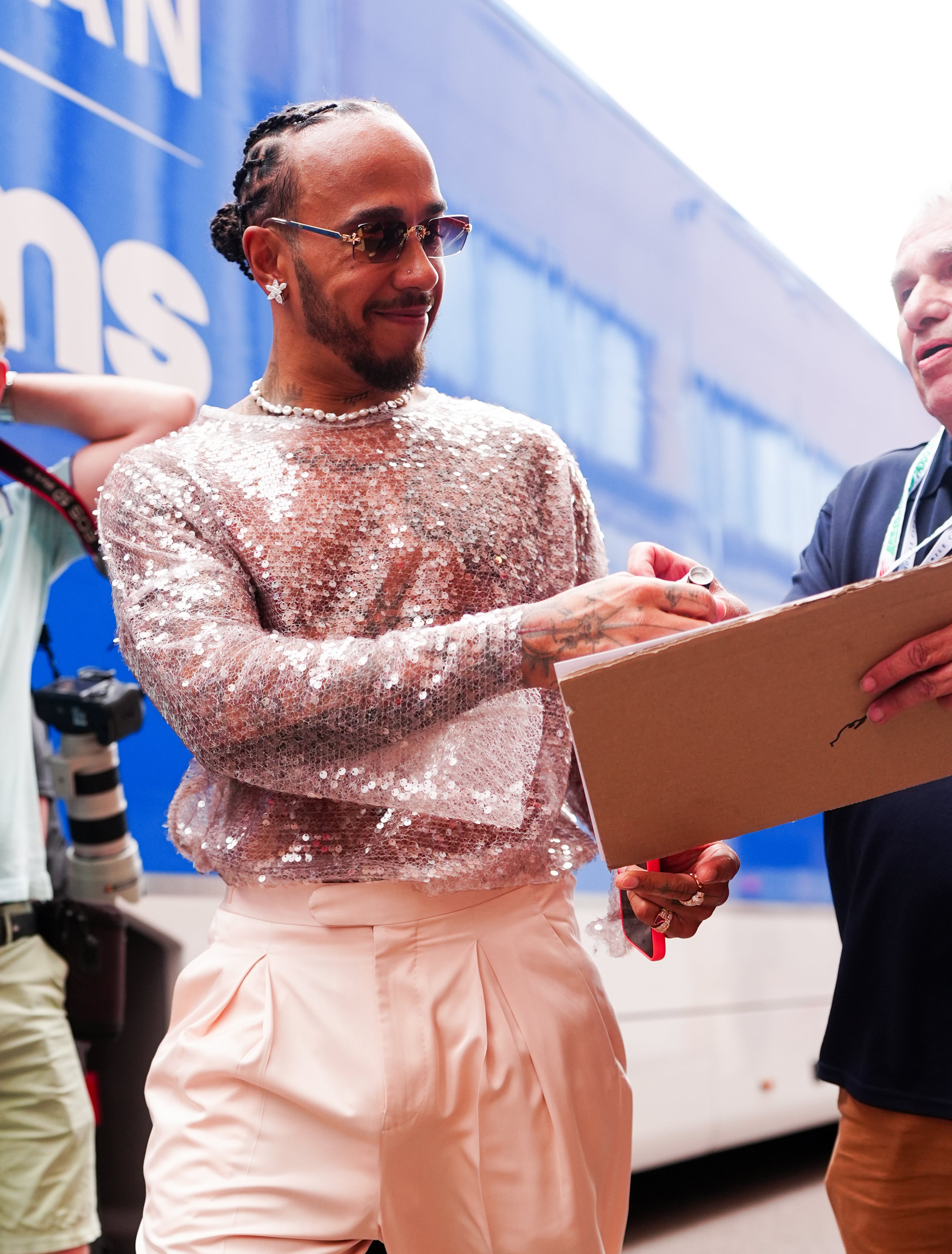 Hamilton is still eyeing his first Ferrari win