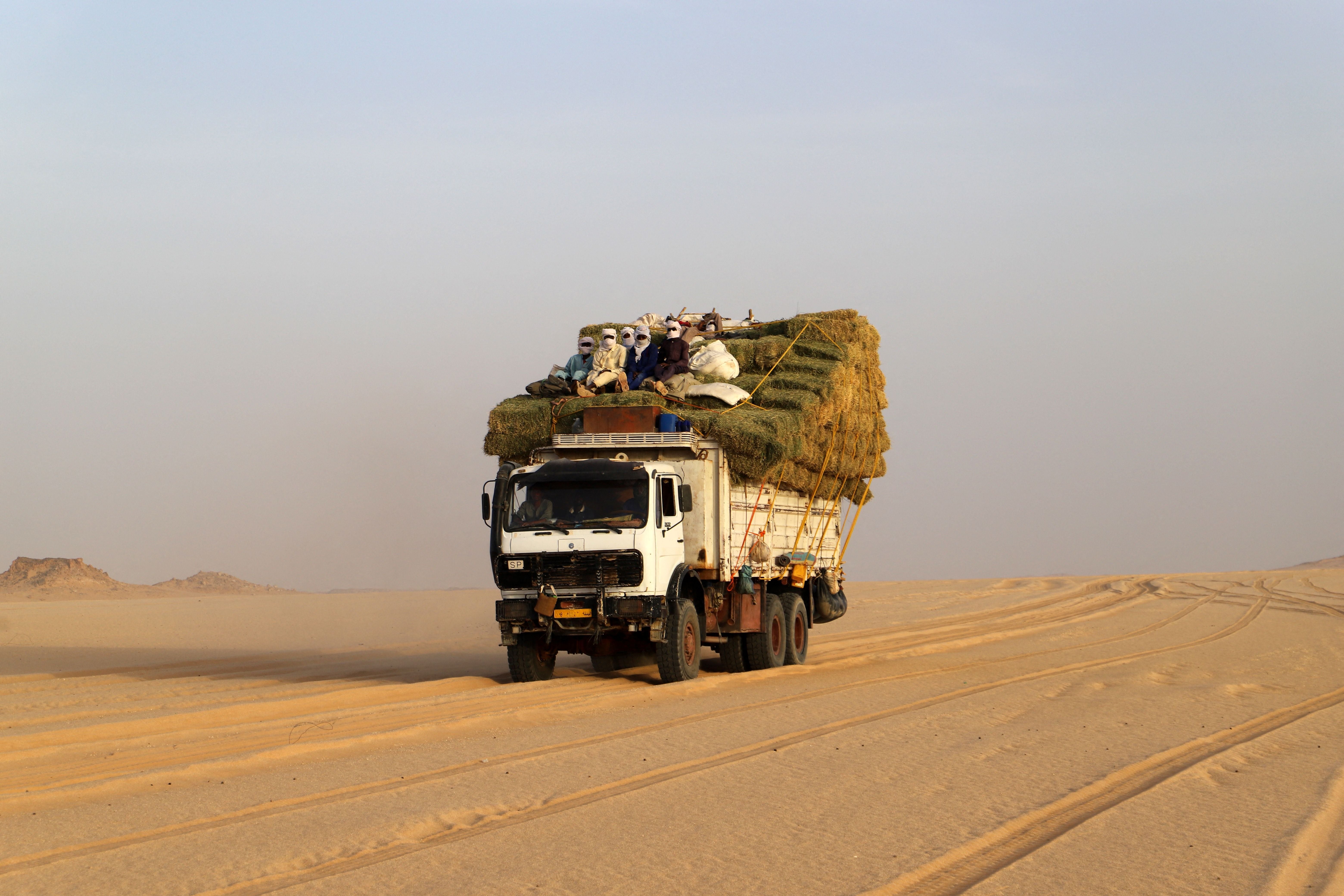 It was not immediately clear what led to the breakdown or how long the passengers waited (Souleymane Ag Anara /AFP via Getty Images)