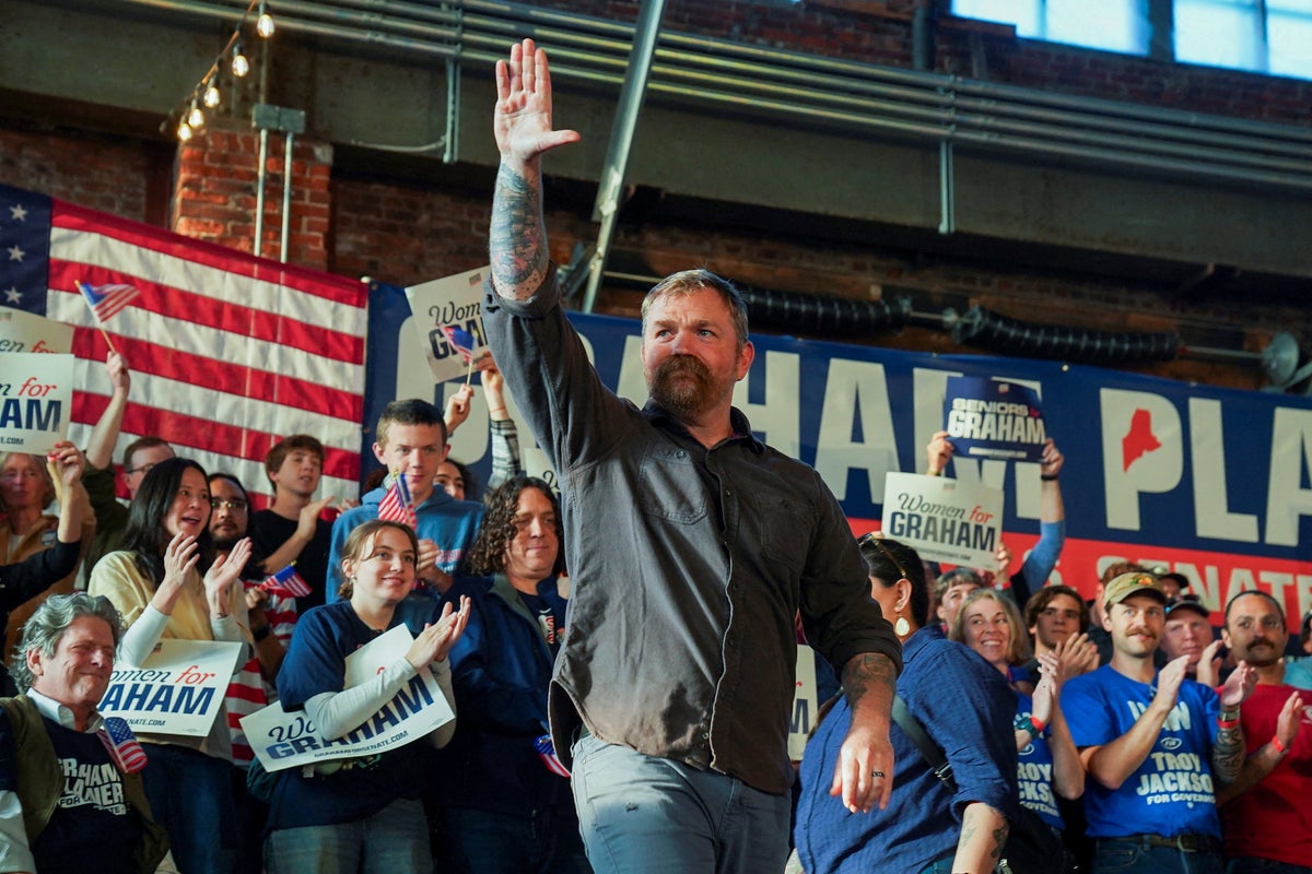 Democrats from AOC to Schumer are mired in abuse and Nazi tattoo claims over Maine man central to their Senate take-back