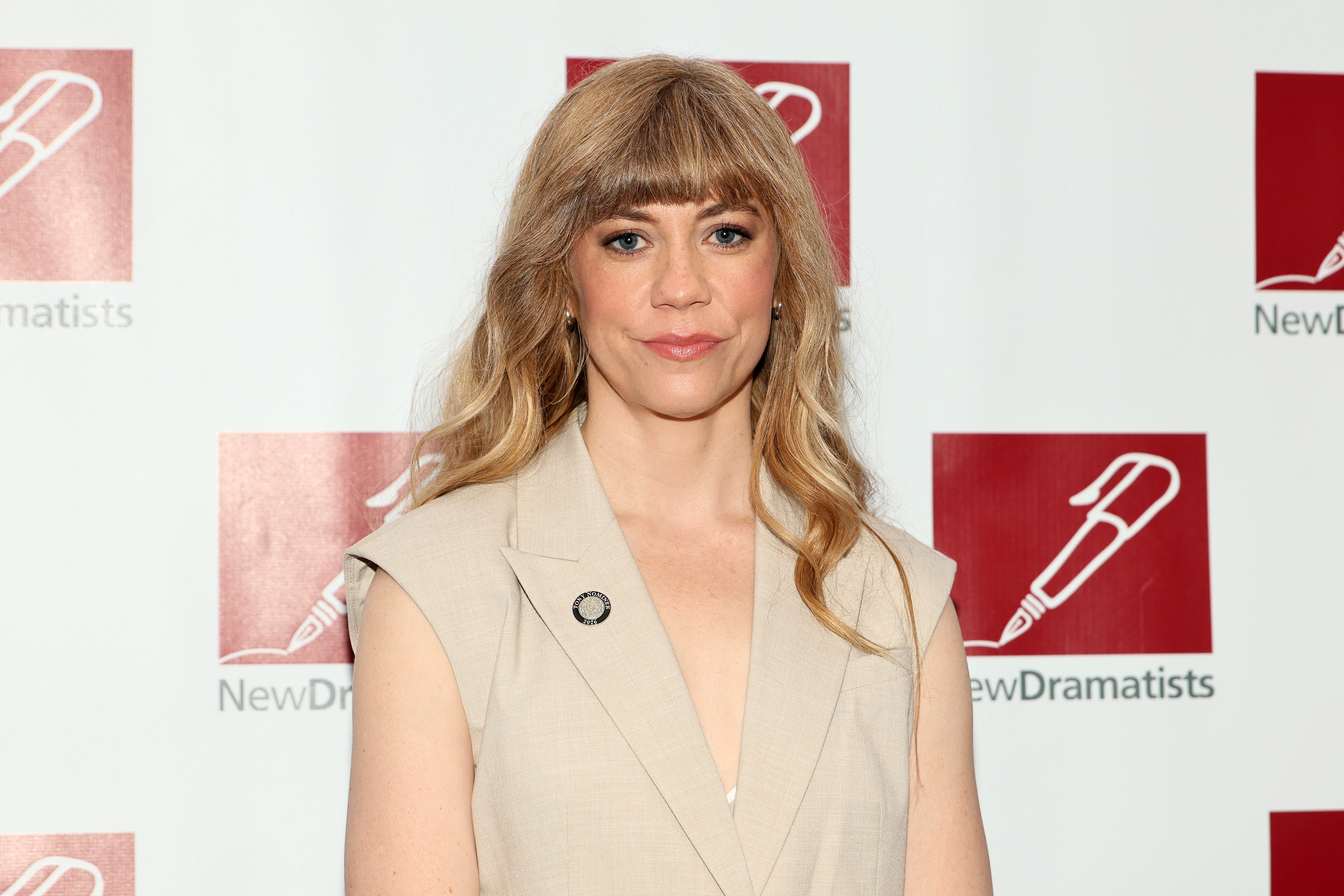 ‘I have a three-year-old at home and so I'd go in and check on him and I would — it's ridiculous — but I count his breathing,’ Flood says of her post-show routine (Getty)