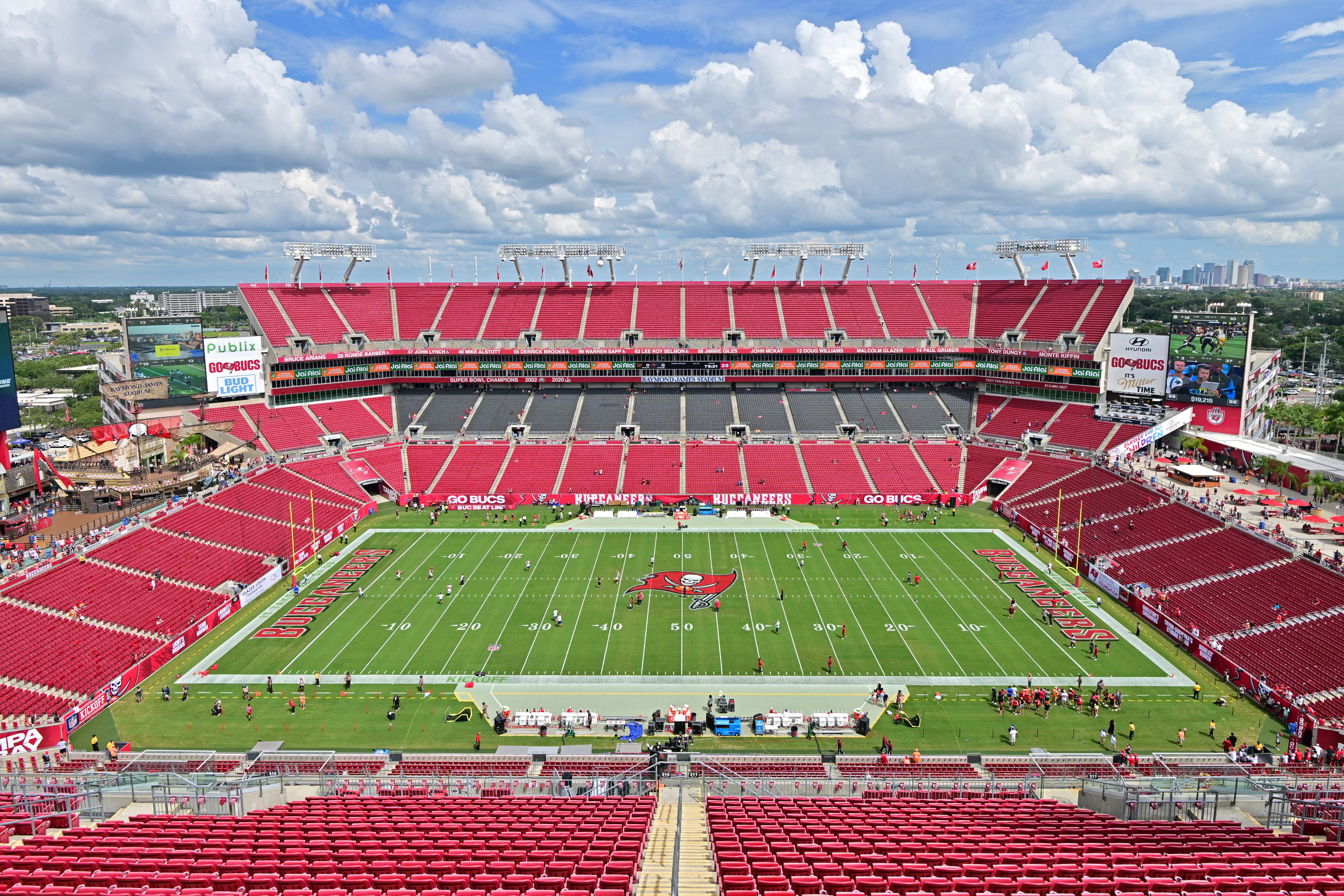 England will take on New Zealand at Raymond James Stadium