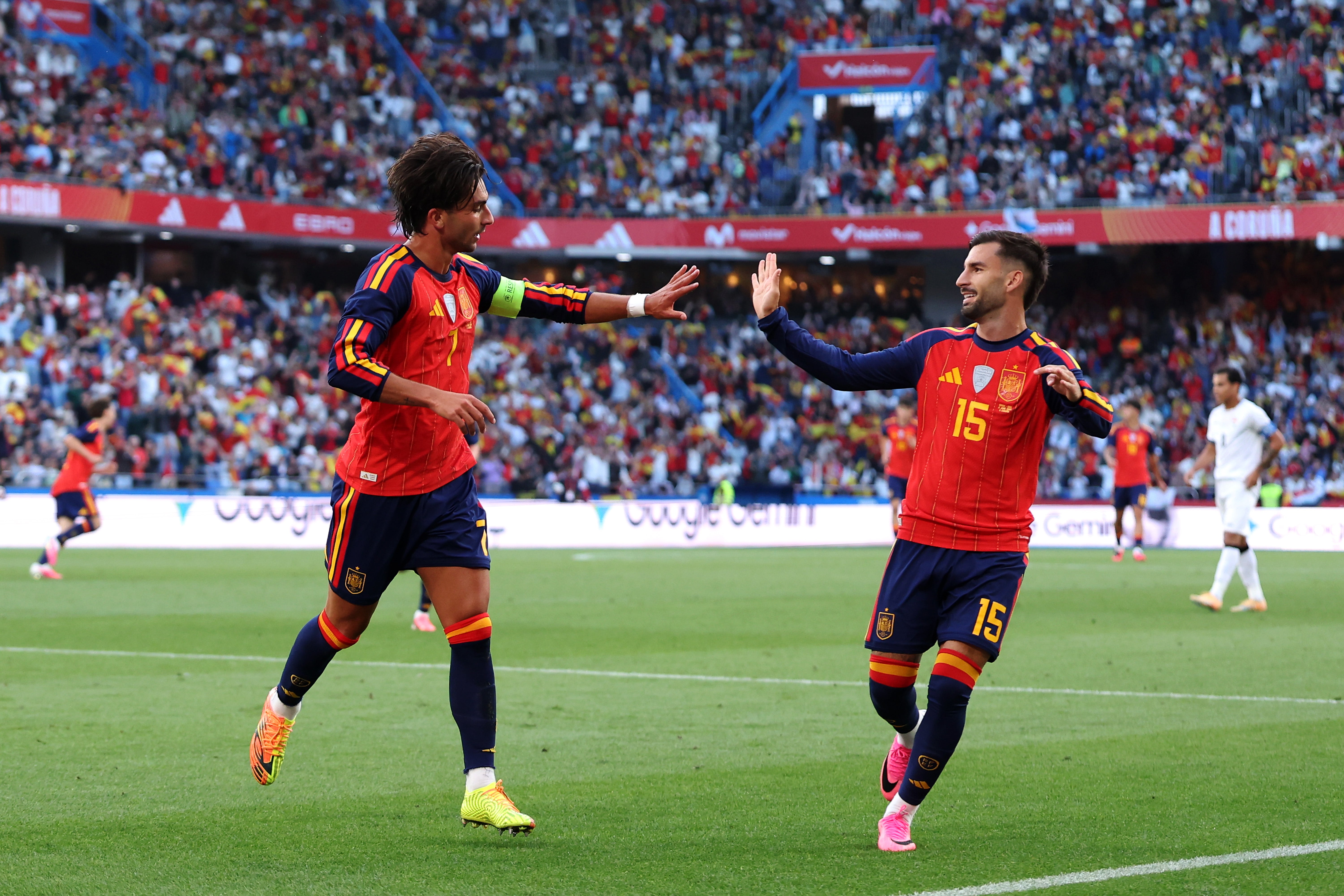 Other members of the Spain squad, such as Ferran Torres, could play pivotal roles this summer (Getty)