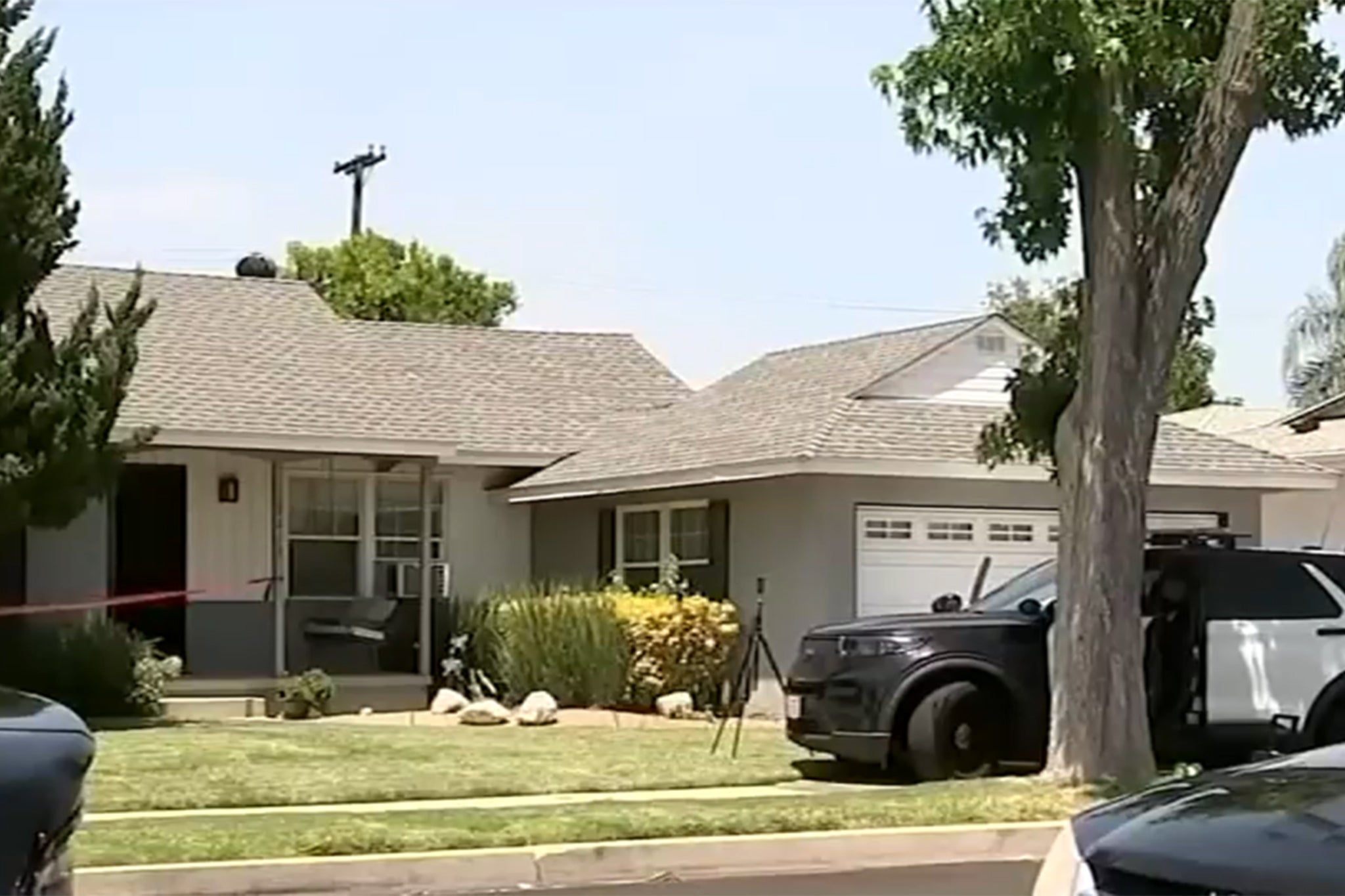 Police were called out to the home  early Wednesday morning after receiving a 911 call (ABC 7)
