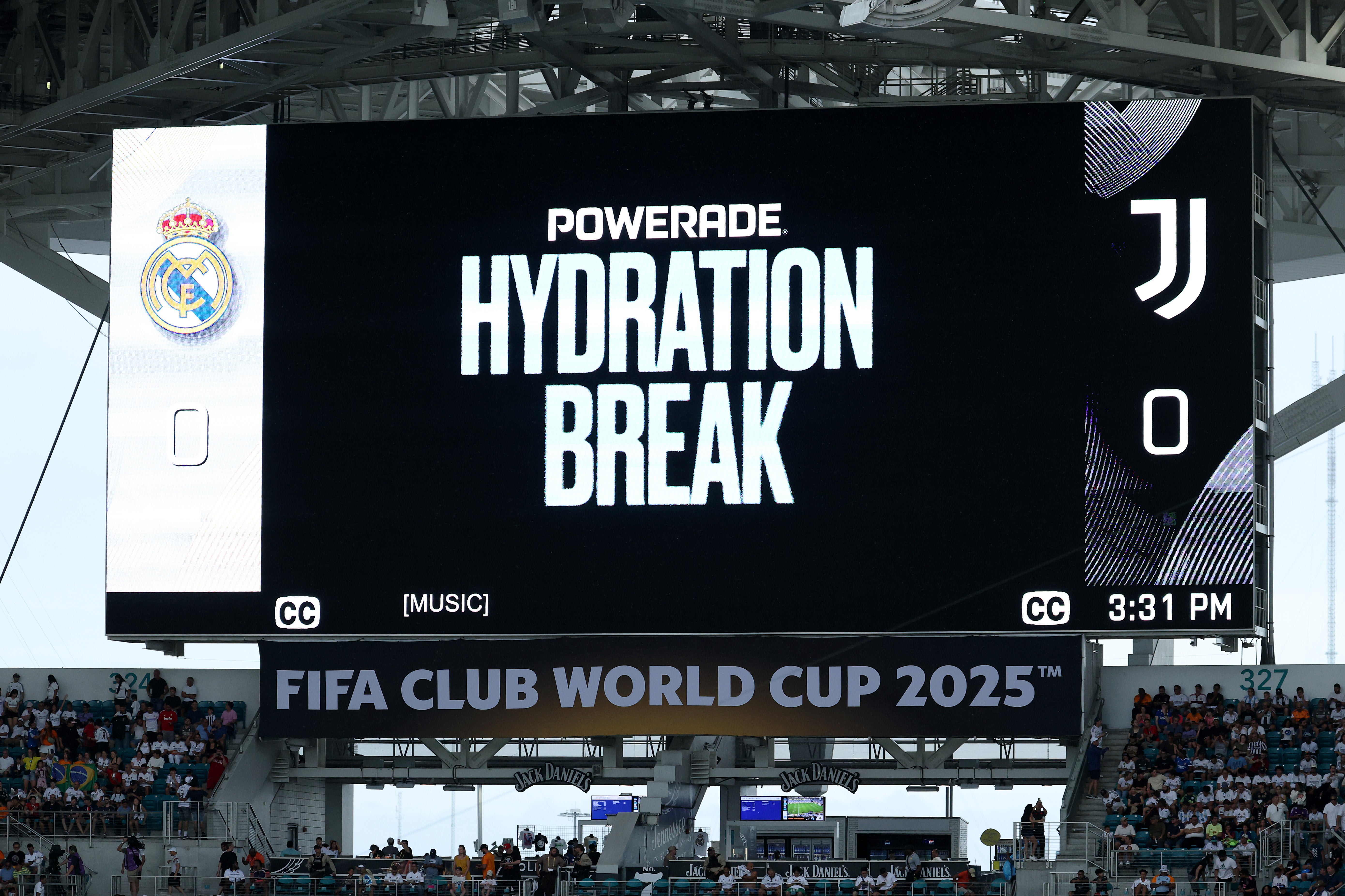 Temperatures soared during last year's Club World Cup