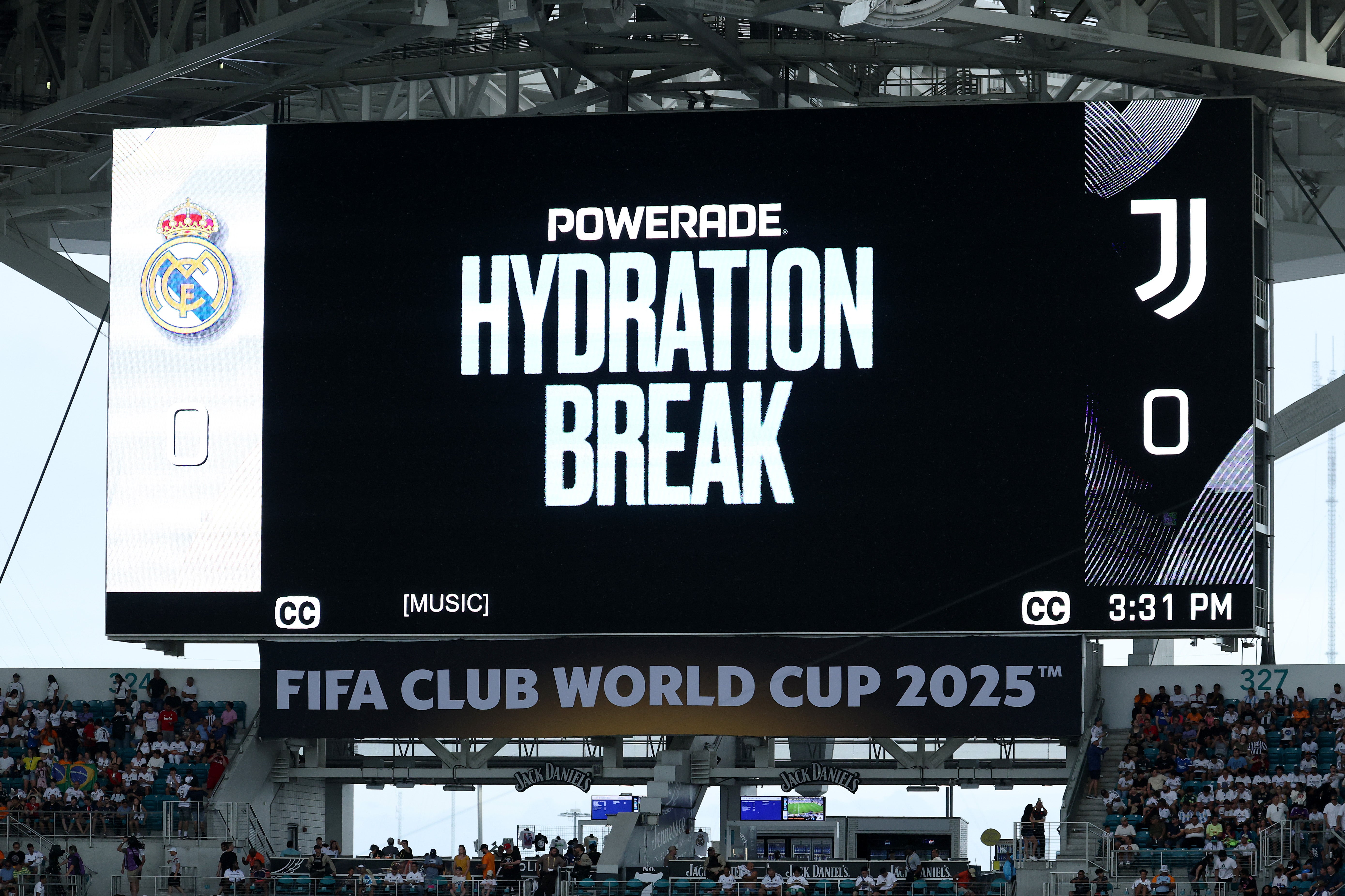 Temperatures soared during last year's Club World Cup (Getty)