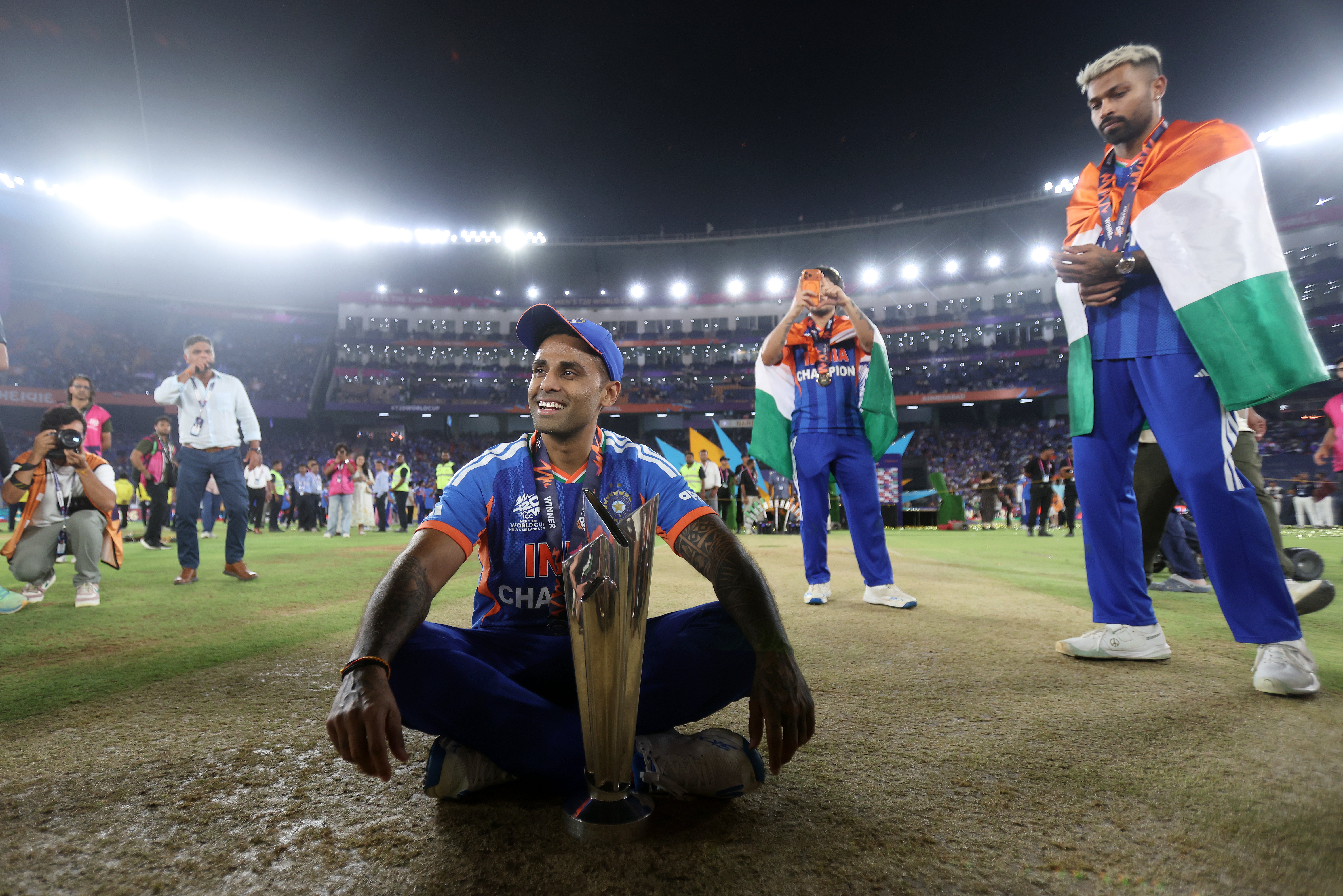 Suryakumar Yadav has been left out despite leading India to World Cup glory on home soil