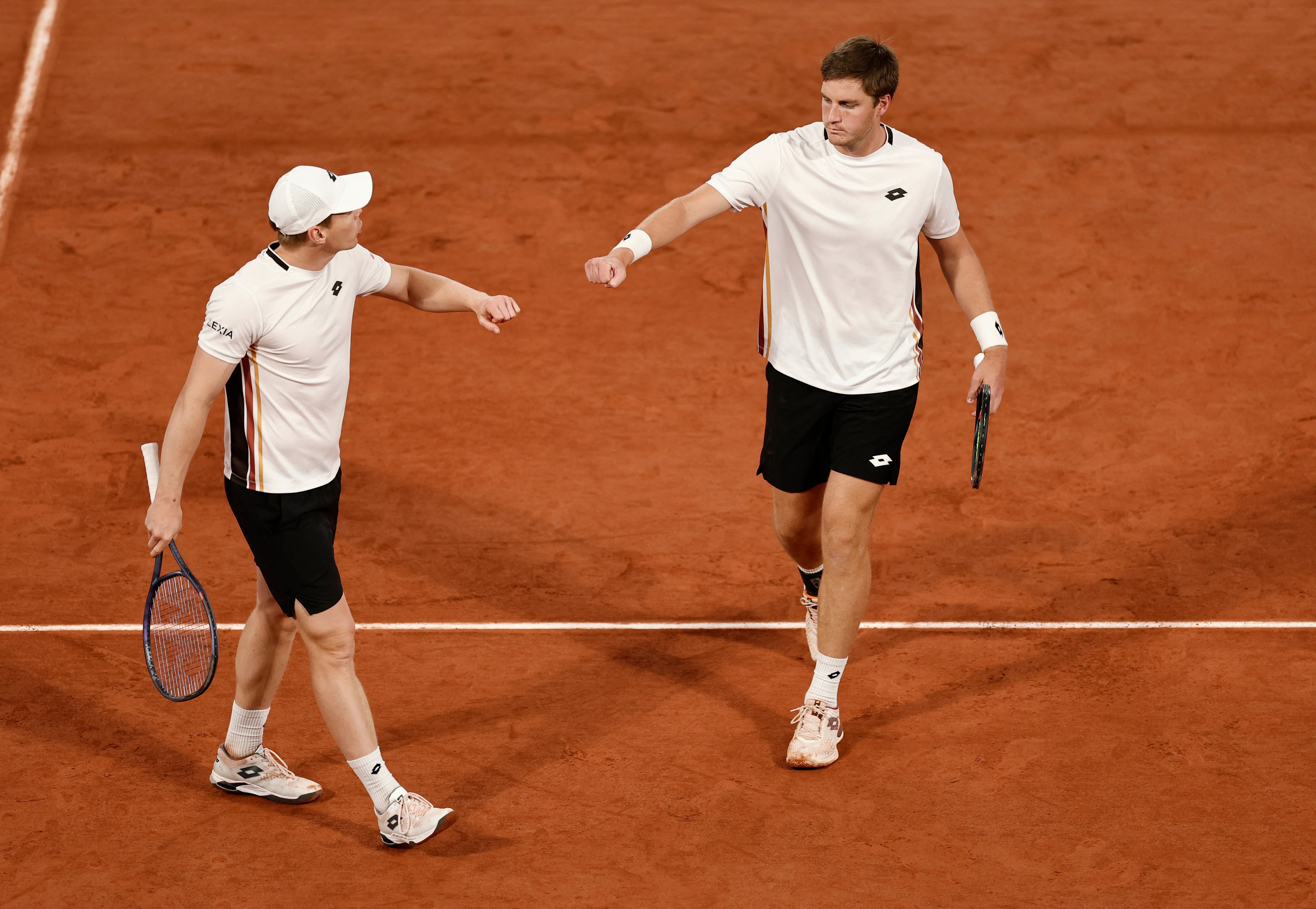 Patten and Heliovaara were unable to claim a third major title together