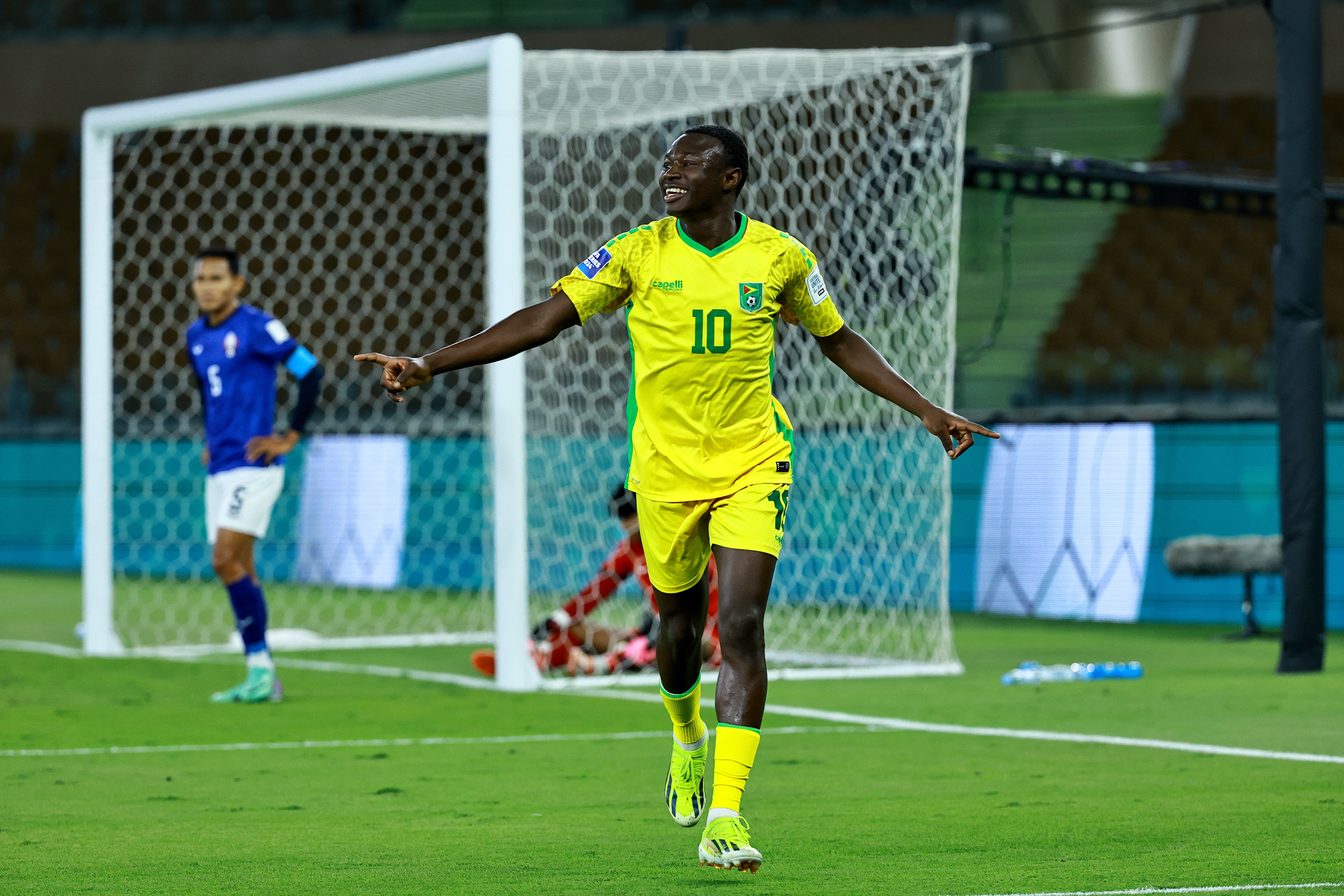 Omari Glasgow bears the torch for Guyana’s homegrown movement