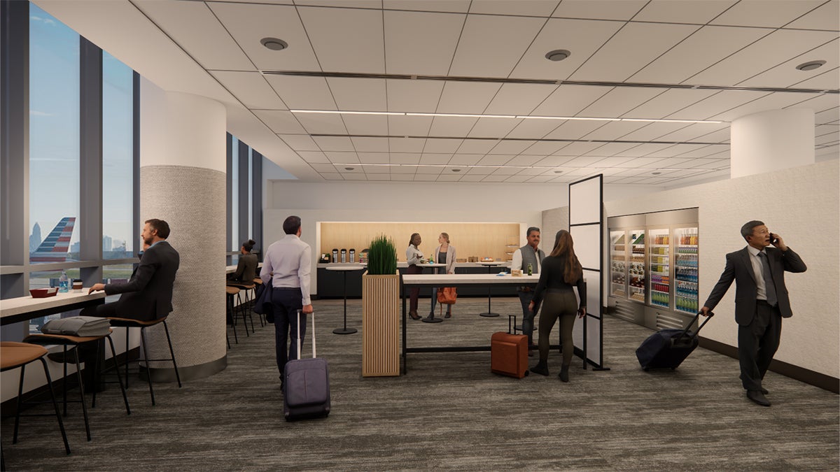 American Airlines launched Provisions by Admirals Club at Charlotte Douglas International Airport in August 2025, a mini-lounge stocked with grab-and-go meals, snacks and drinks