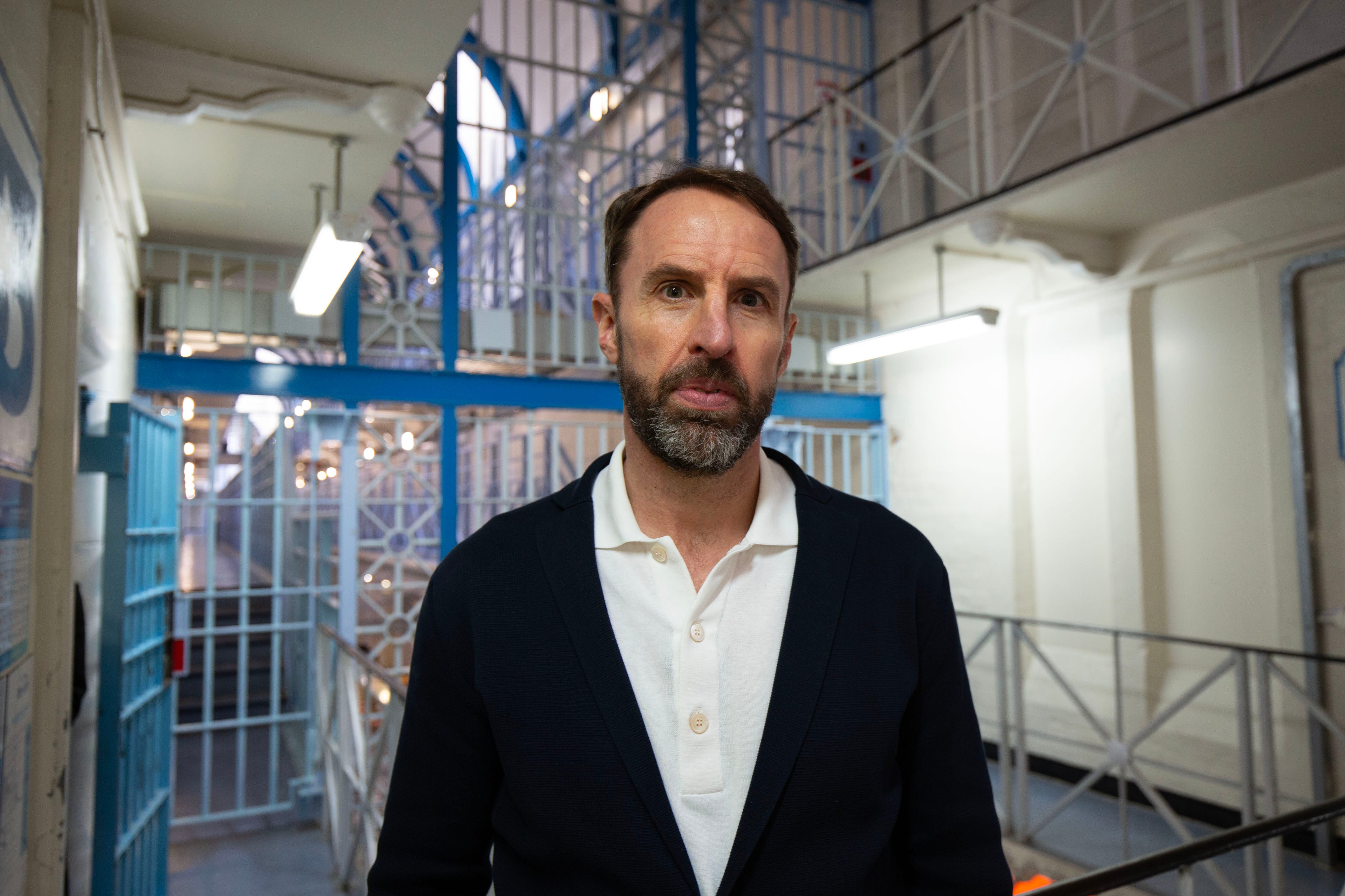Gareth Southgate wants to help young men suffering a confidence 'crisis'