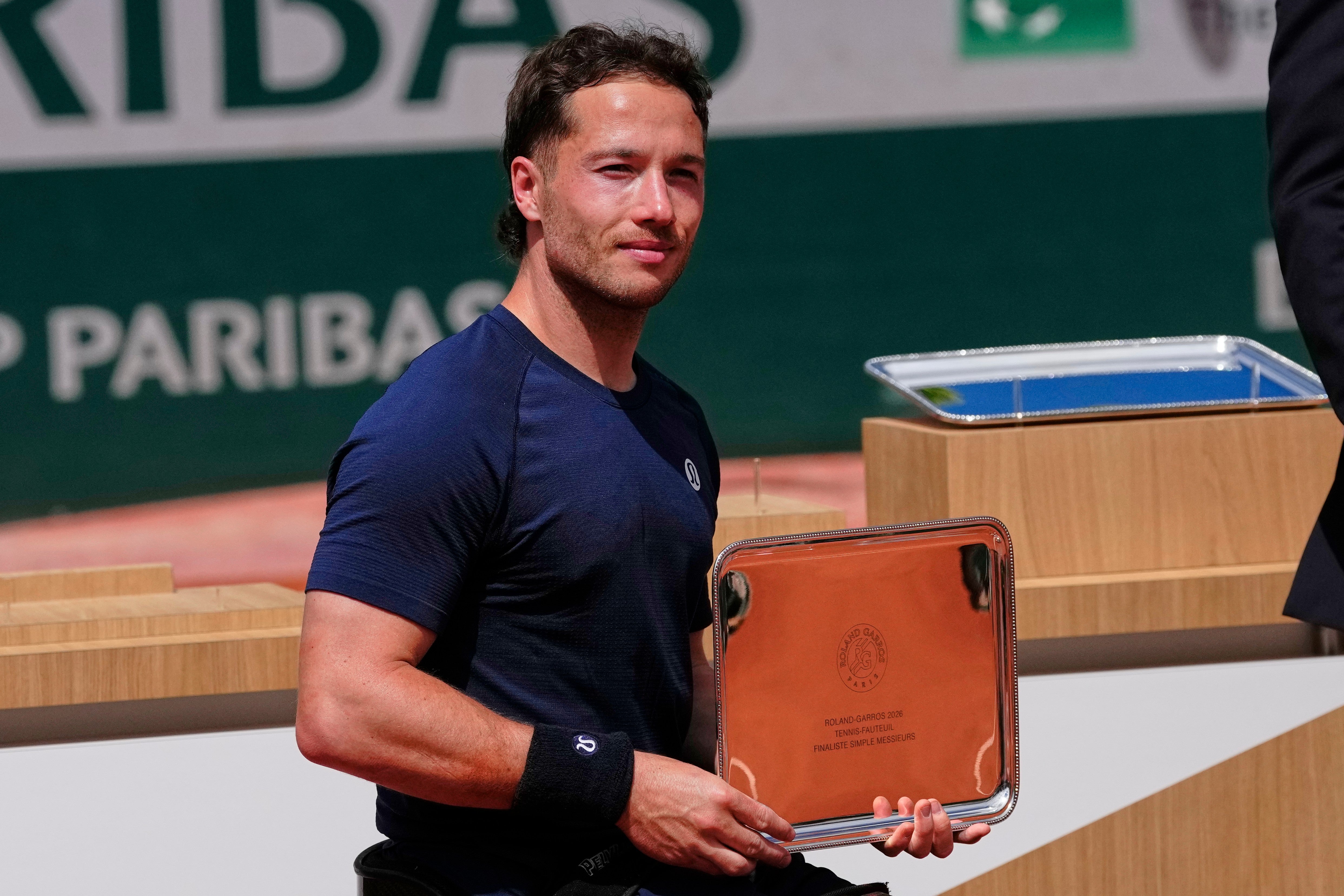 Alfie Hewett lost a second consecutive French Open final to Tokito Oda