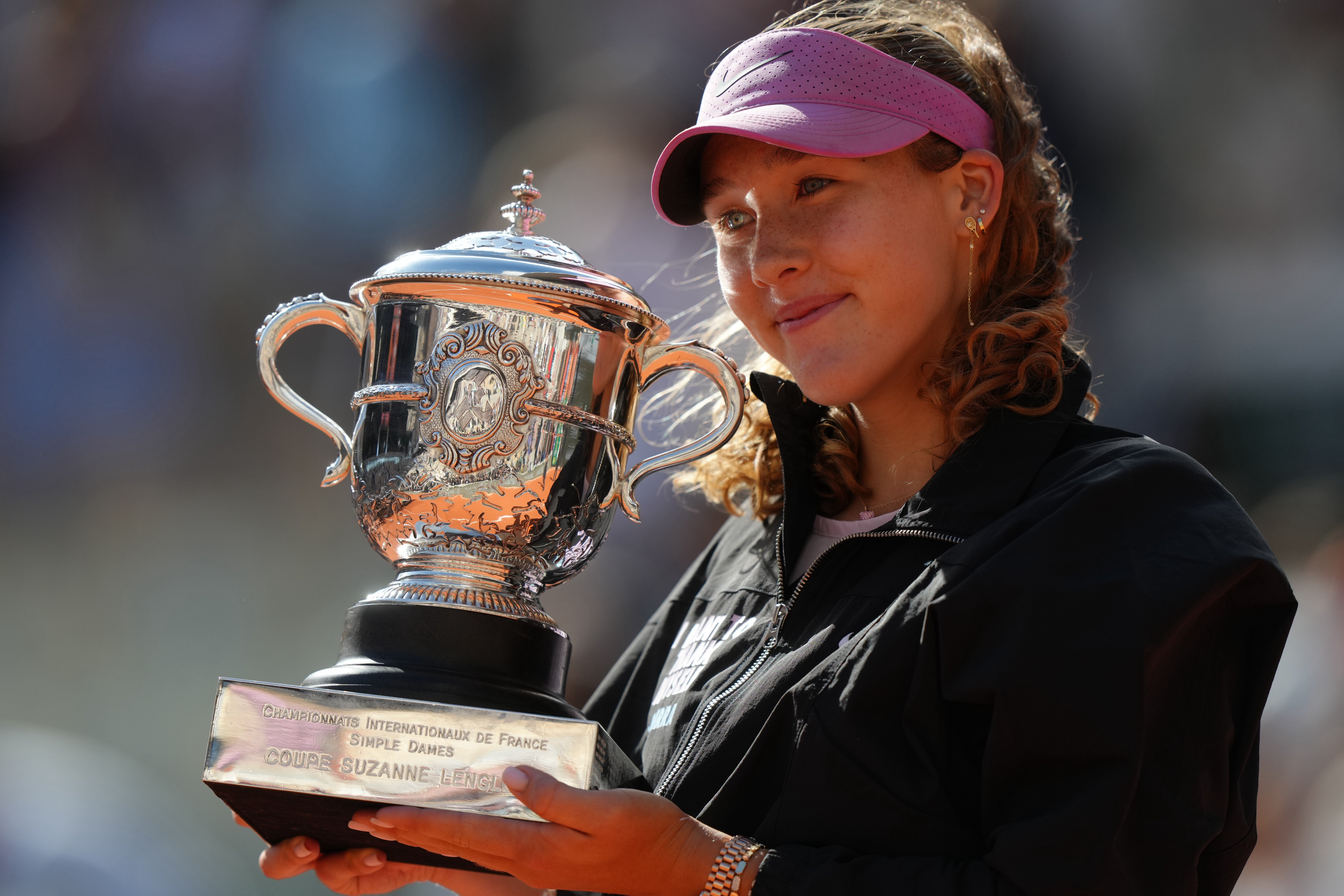 Eighth seed Mirra Andreeva won the women's title