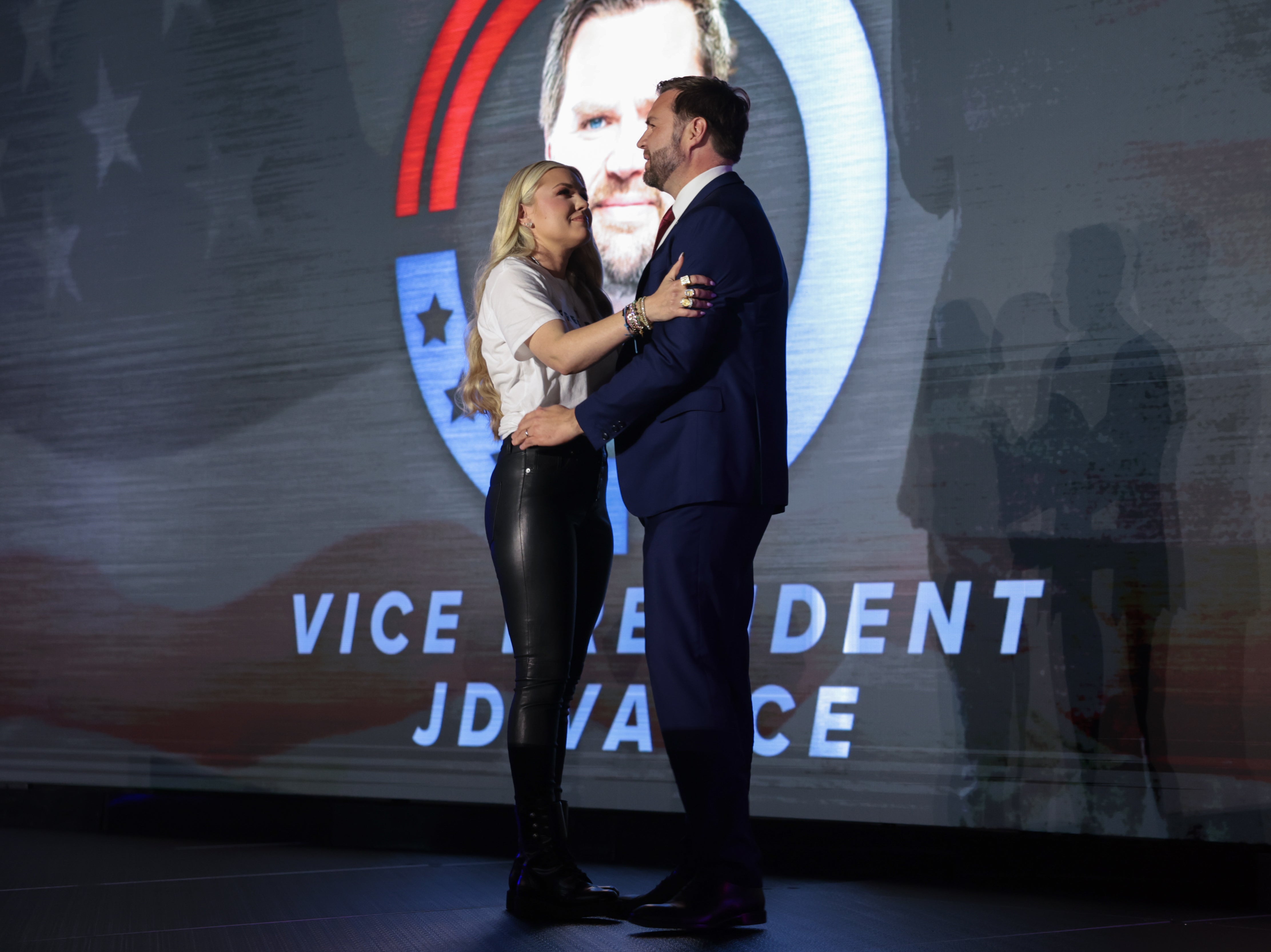 Vice President JD Vance has spoken at several Turning Point USA events alongside Erika Kirk, the widow of Charlie Kirk