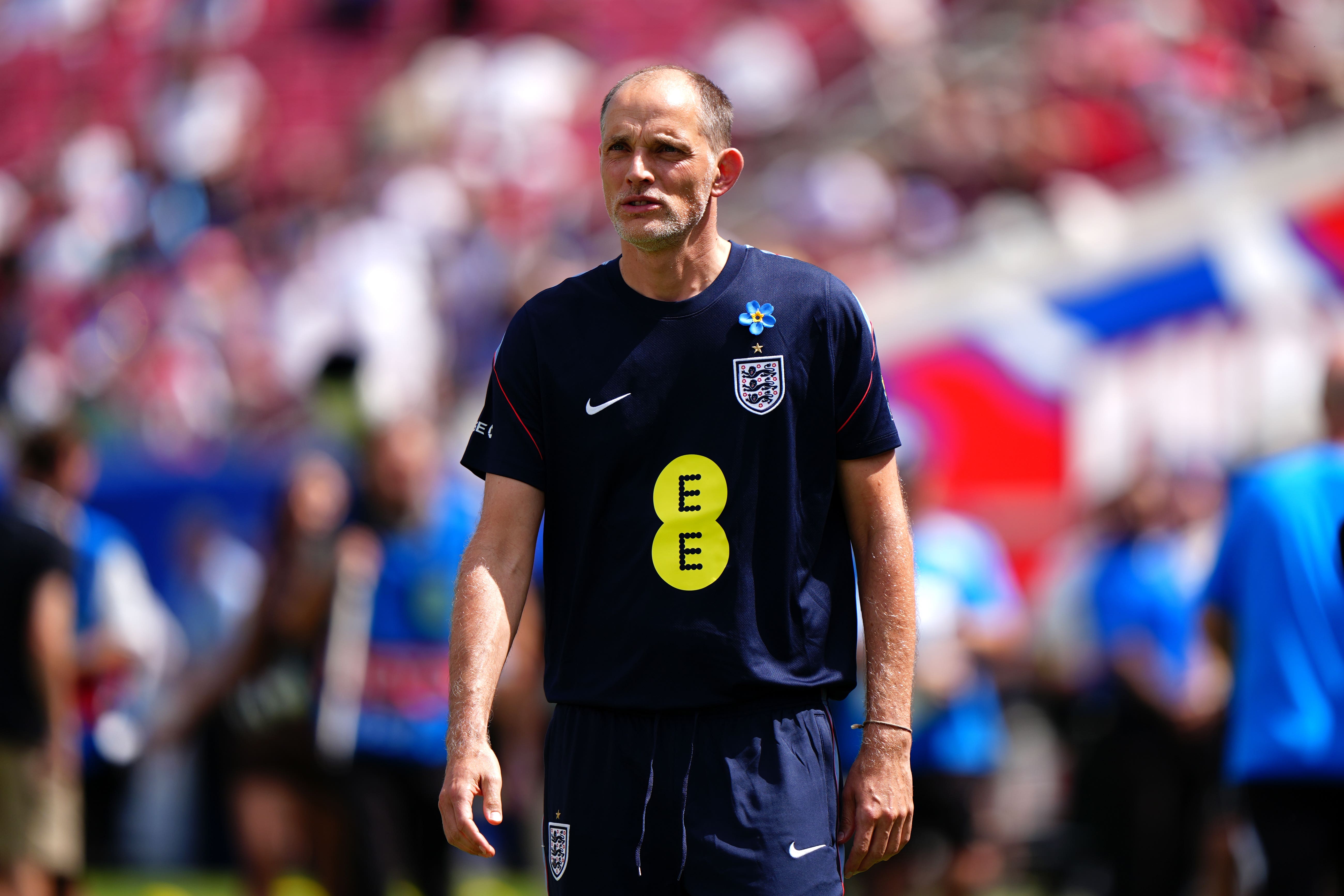 Thomas Tuchel switched the entire England team in Tampa at half-time (Bradley Collyer/PA)