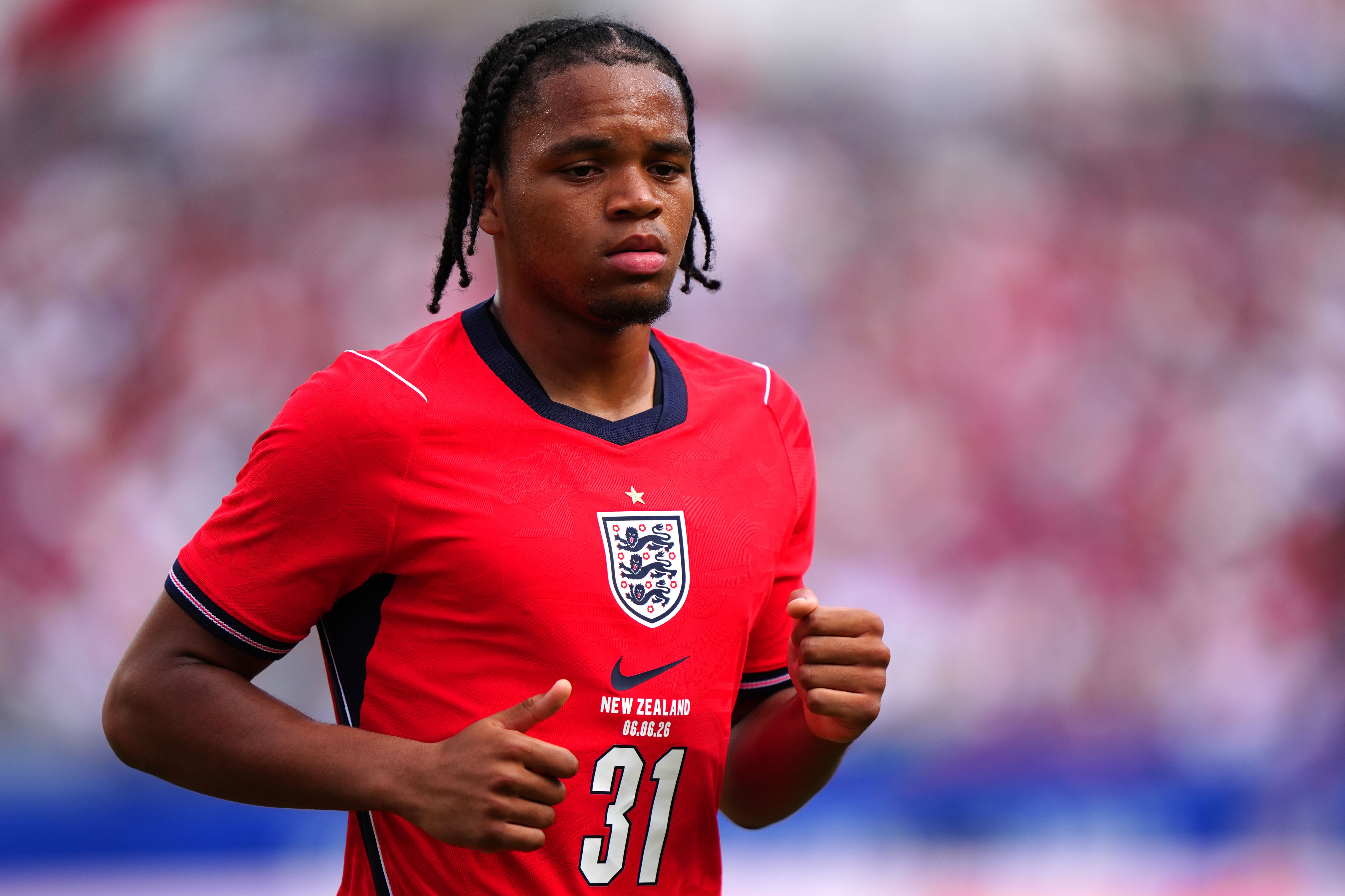 Rio Ngumoha became England’s fifth-youngest debutant (Bradley Collyer/PA)