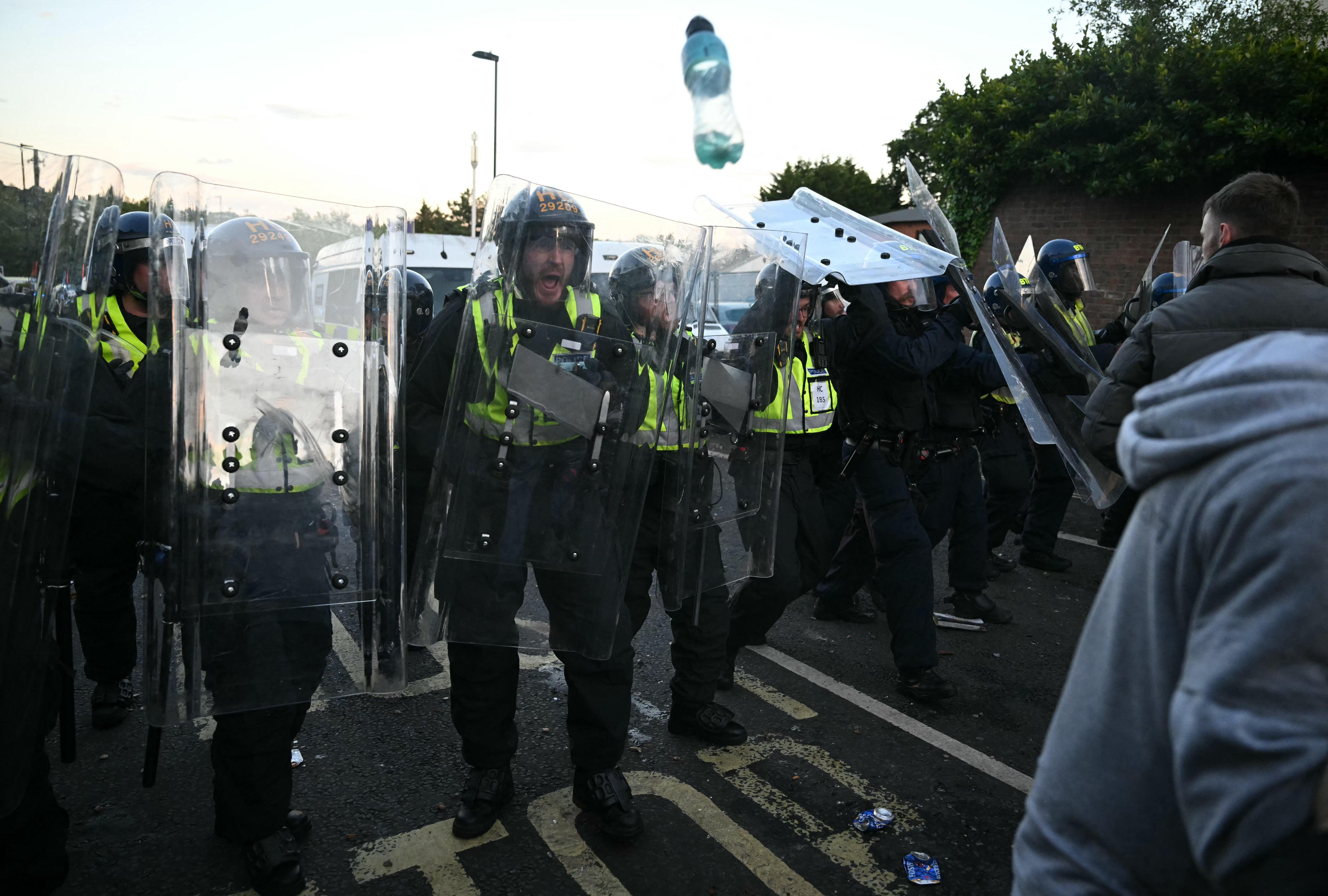 Prosecutor Edward Culver told the court that a police officer involved in the operation told protesters he saw the disturbance as a 'party or a blood sport' and that they feared 'someone might be killed'.