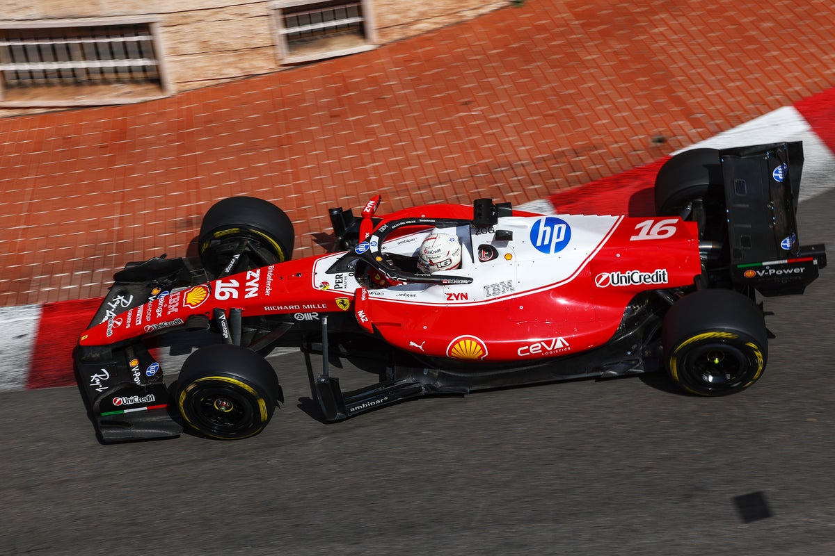 F1 Monaco GP LIVE: Charles Leclerc crashes out with red flag thrown in dramatic end to race 