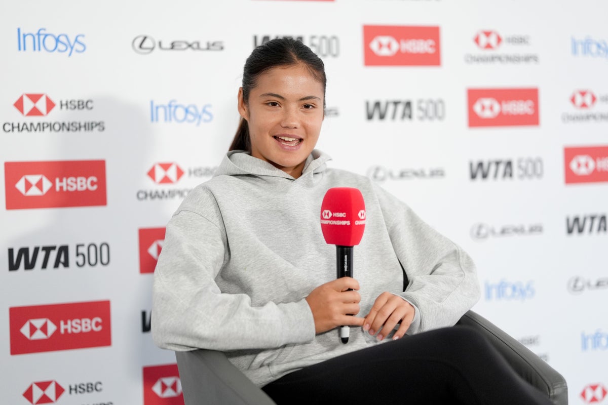 Emma Raducanu ready to get back into the swing of things aft