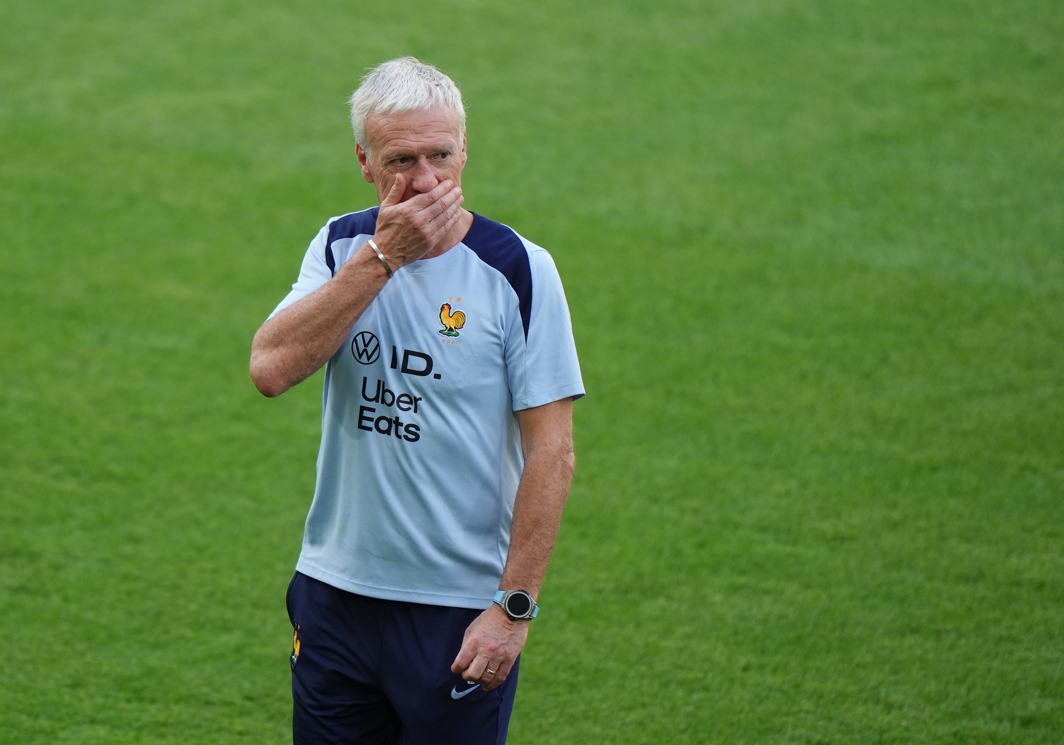 France boss Didier Deschamps will send his side into friendly battle with Northern Ireland on Monday evening (Bradley Collyer/PA)