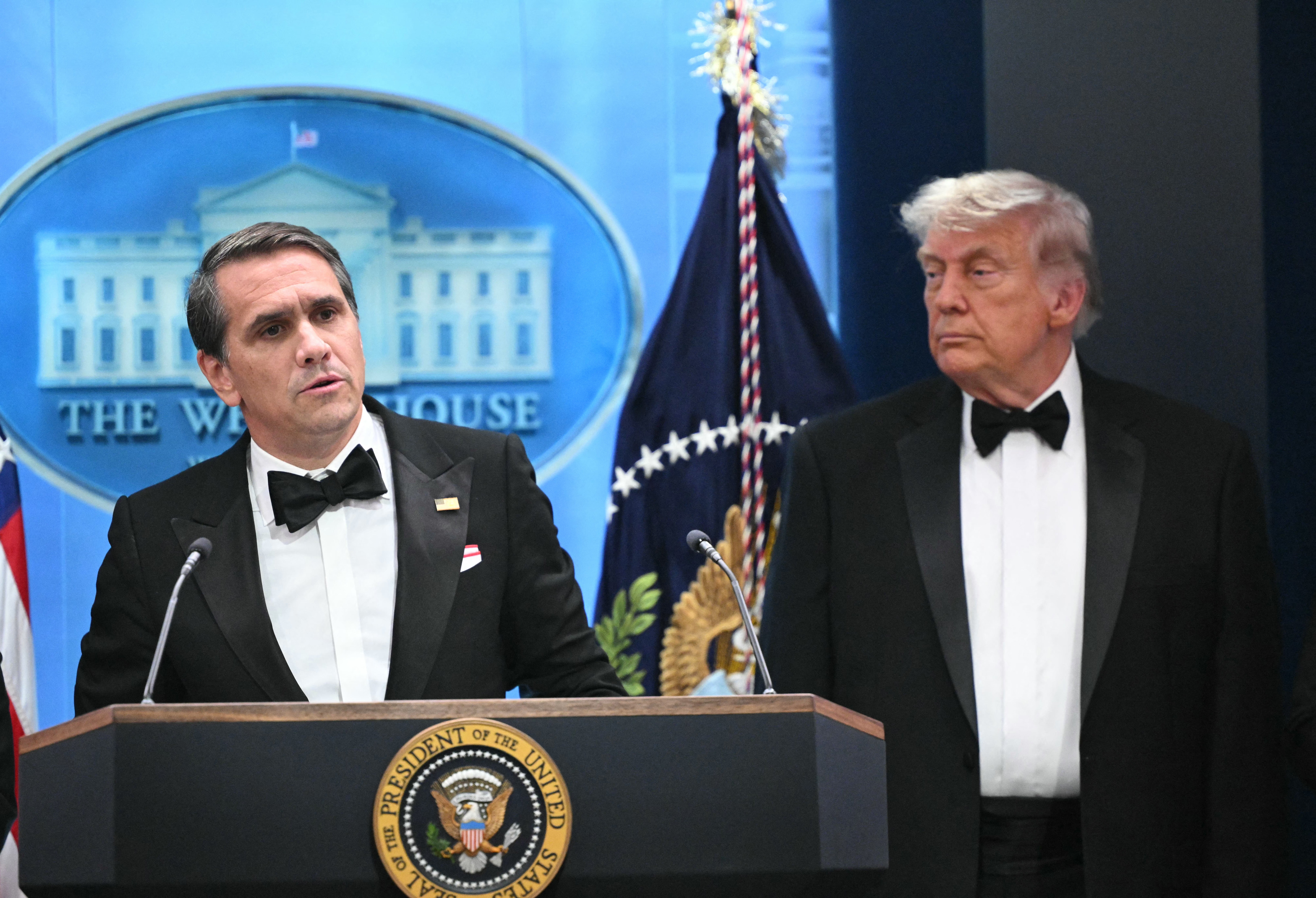 Todd Blanche and Trump