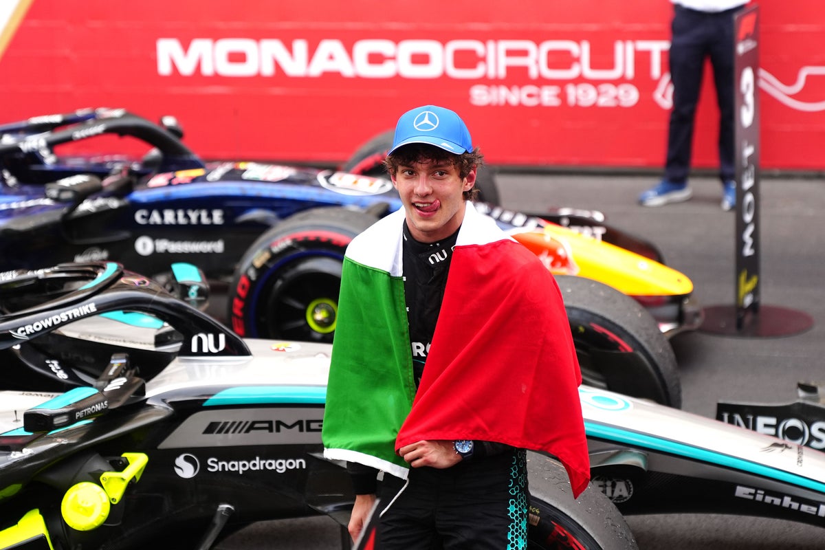 Kimi Antonelli becomes youngest winner of Monaco Grand Prix