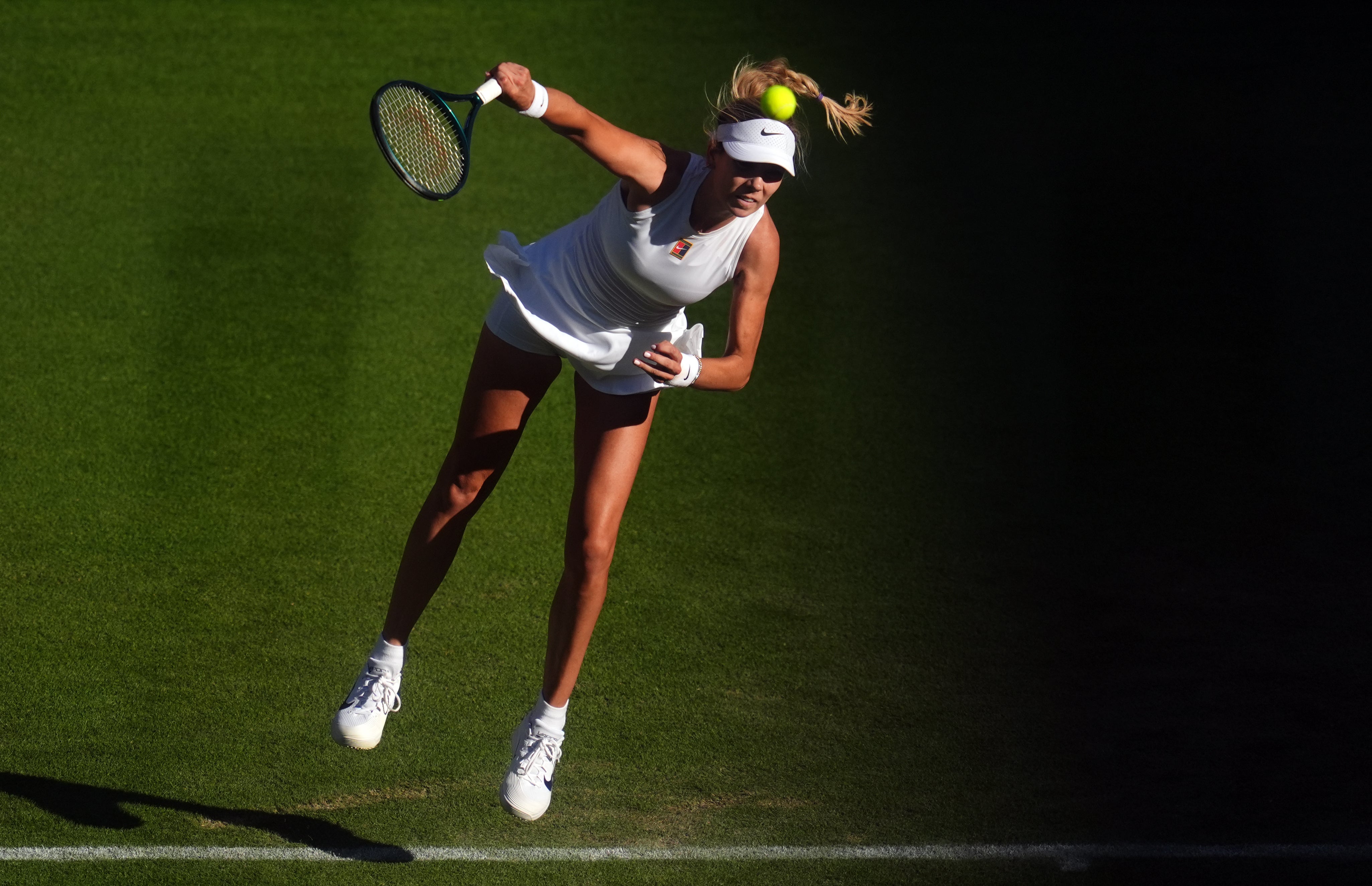 Katie Boulter (pictured) faces eighth seed Leylah Fernandez in the first round at Queen’s (Adam Davy/PA)