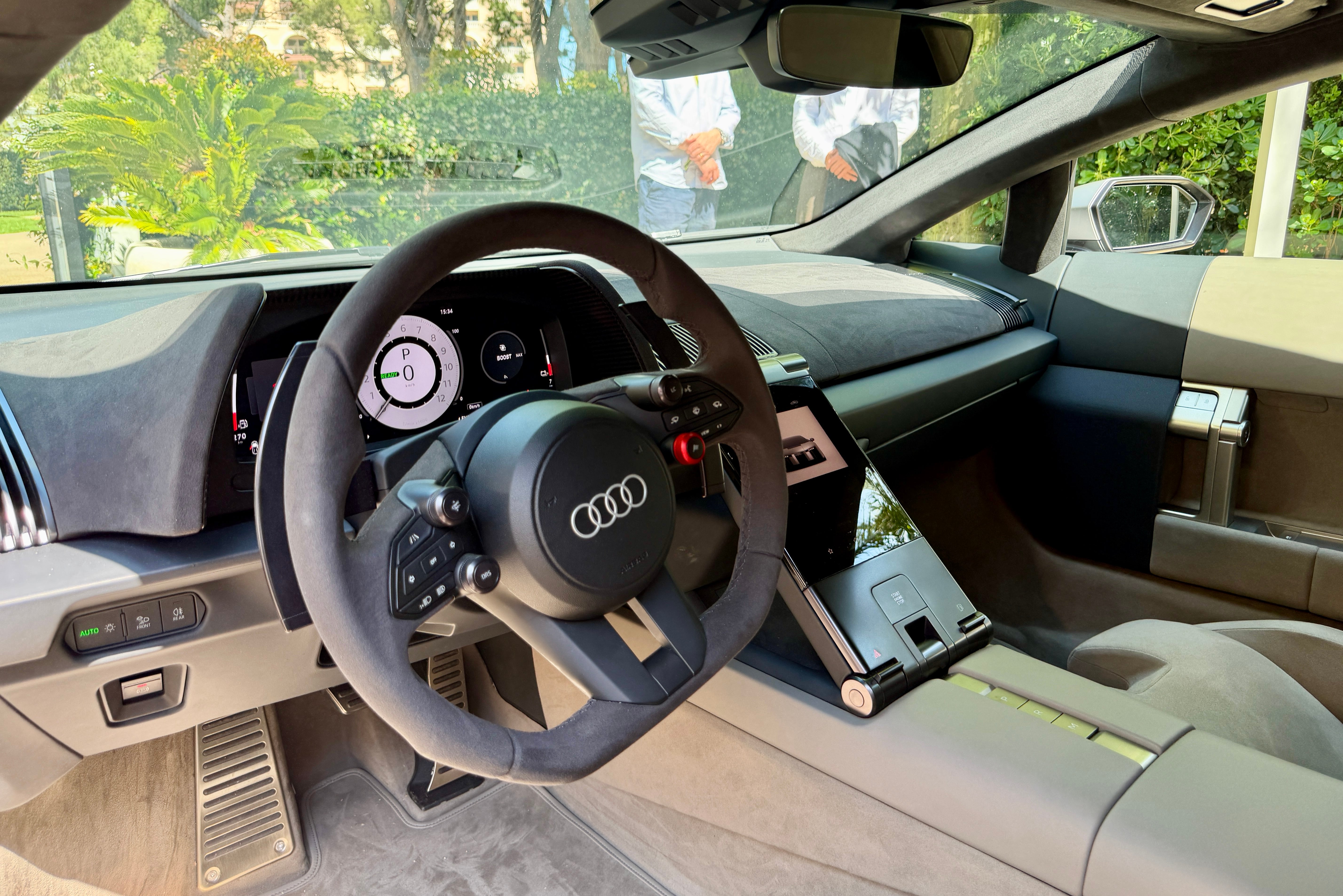 The Audi Nuvolari's interior has been designed to be easy to get in and out of (Steve Fowler)