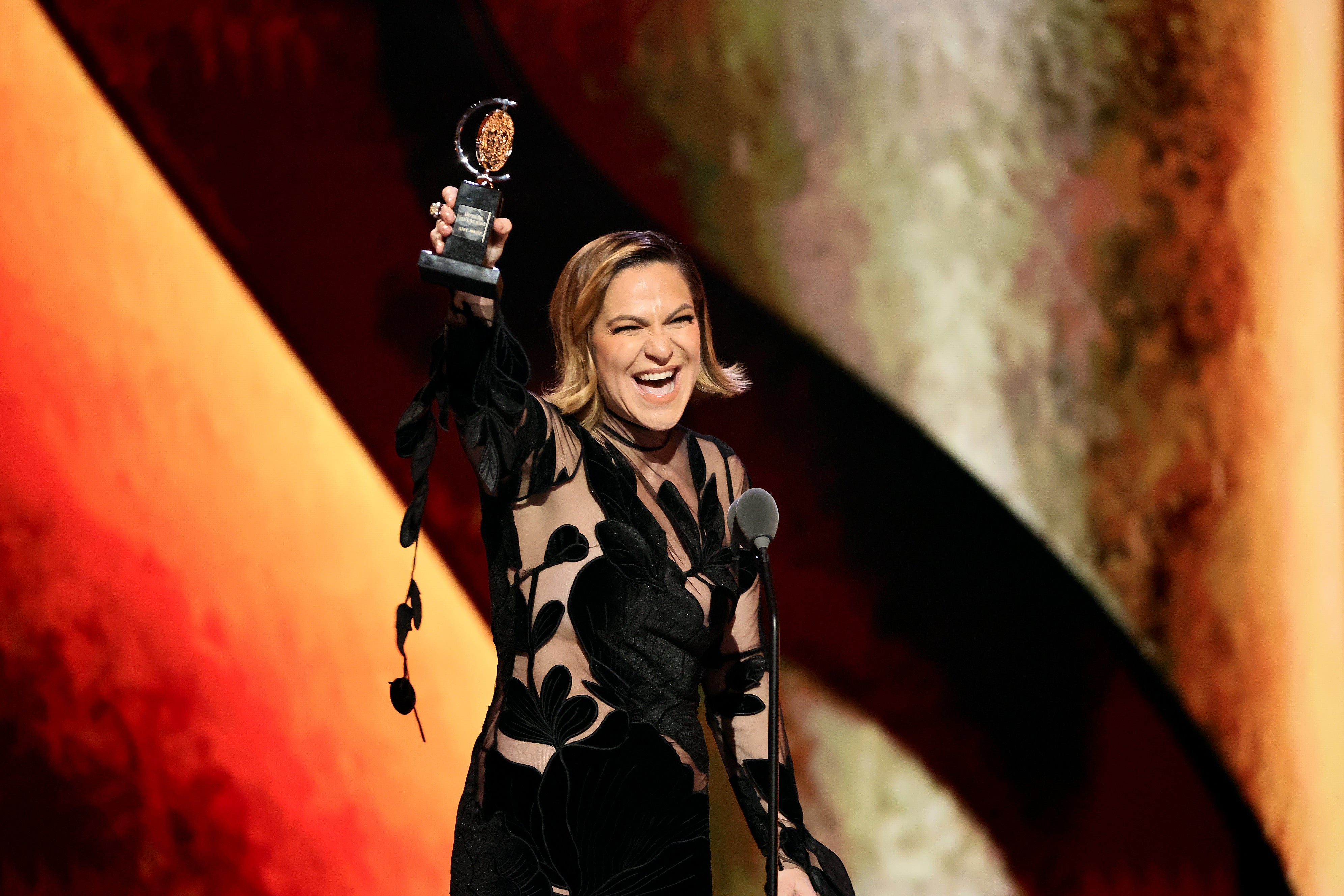 Shoshana Bean won the Tony for Best Performance by an Actress in a Featured Role in a Musical for ‘The Lost Boys’