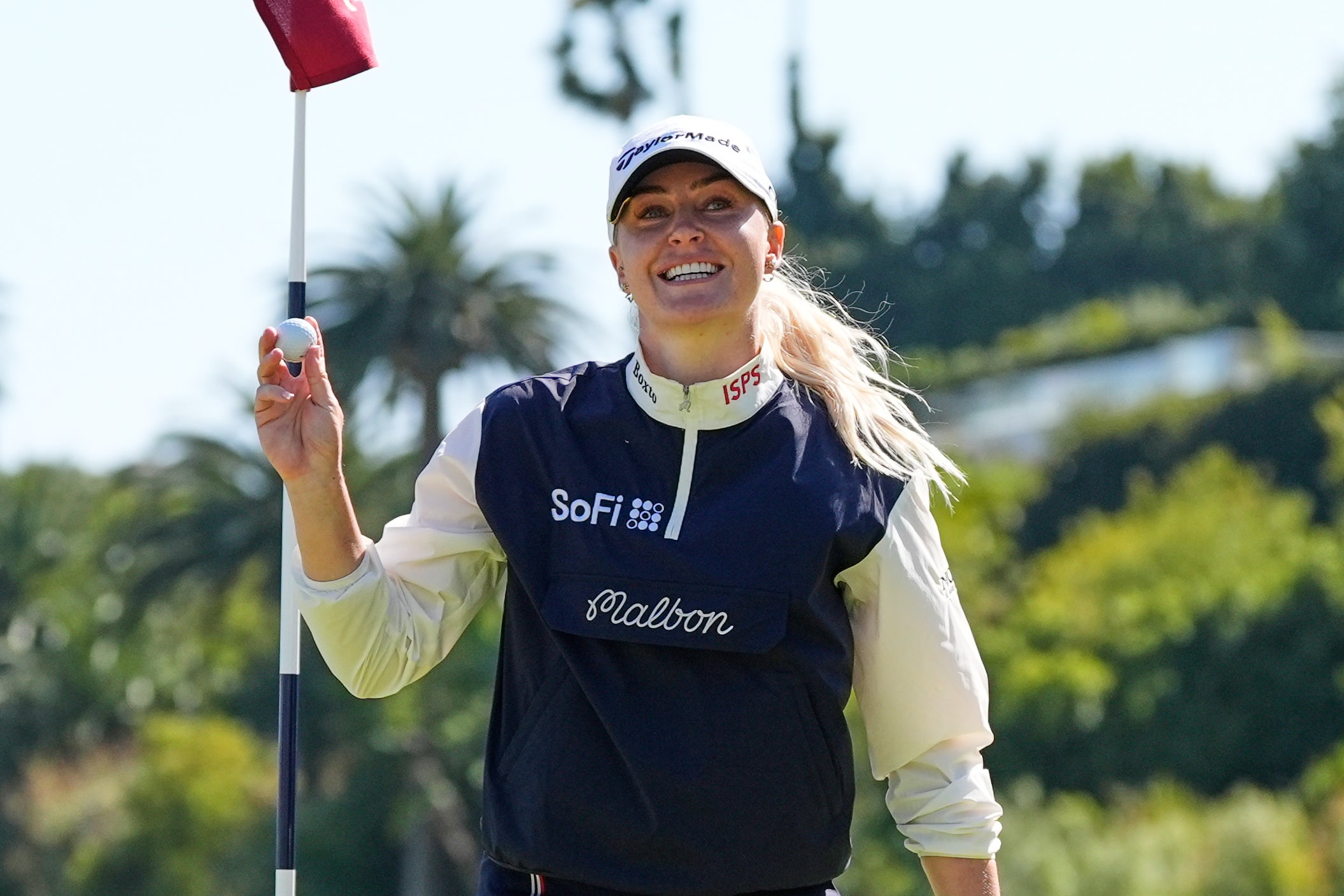 Charley Hull finished runner-up for a fifth time in majors (Ashley Landis/AP)