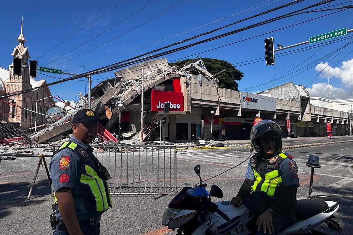 Philippines earthquake latest: Tsunami warning issued and ‘m