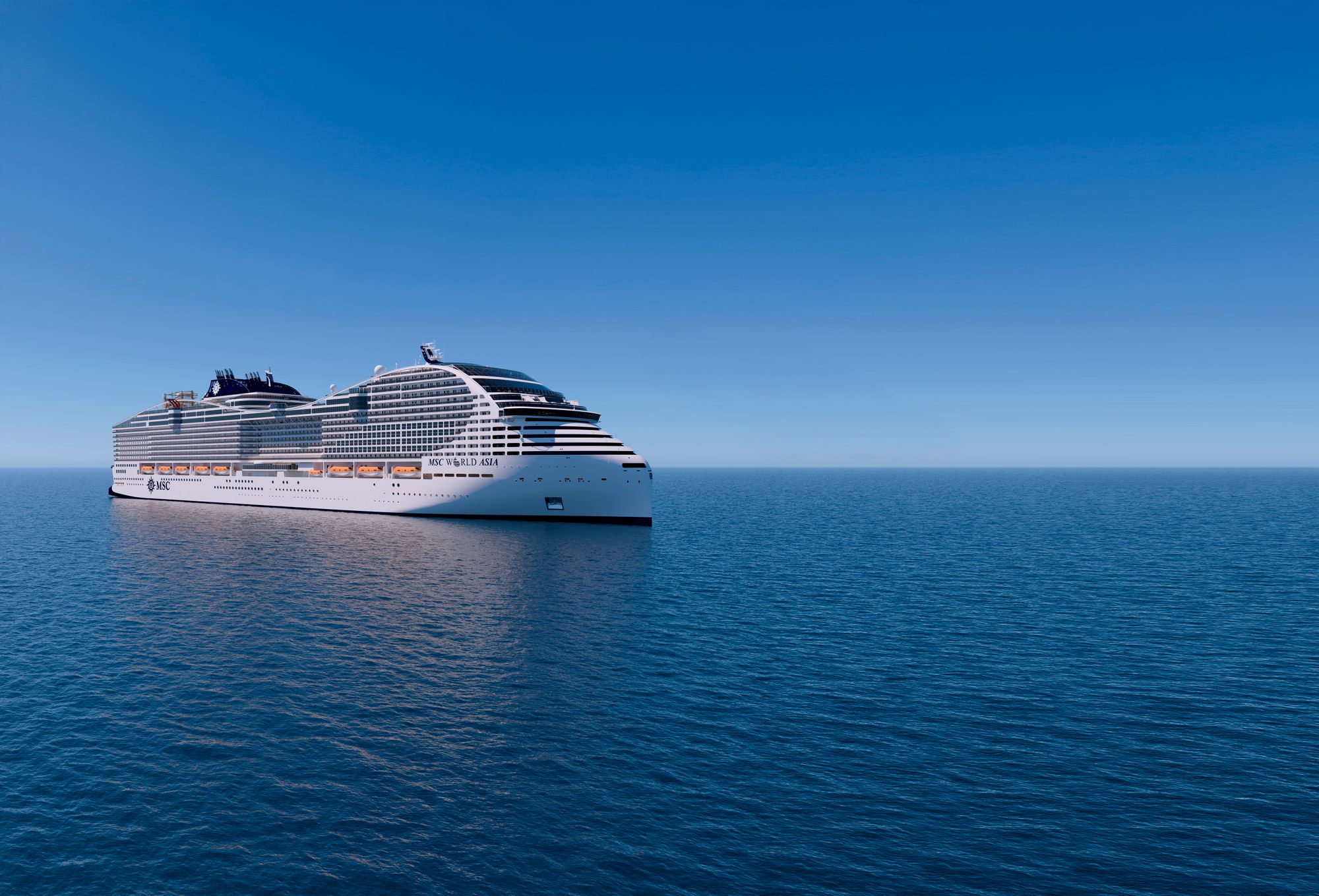 Six attractions on the new MSC World Asia cruise ship – including an F1 simulator and ‘Cliffhanger’ swing