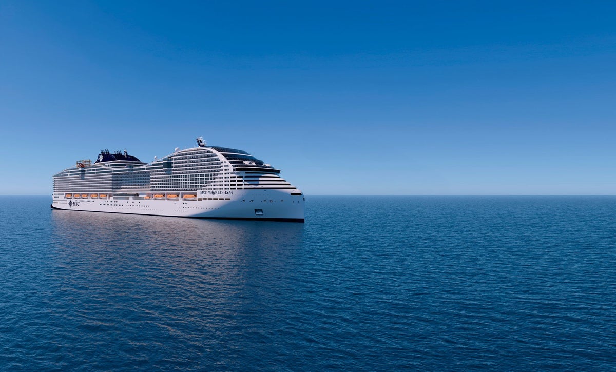 Six attractions on the new MSC World Asia cruise s