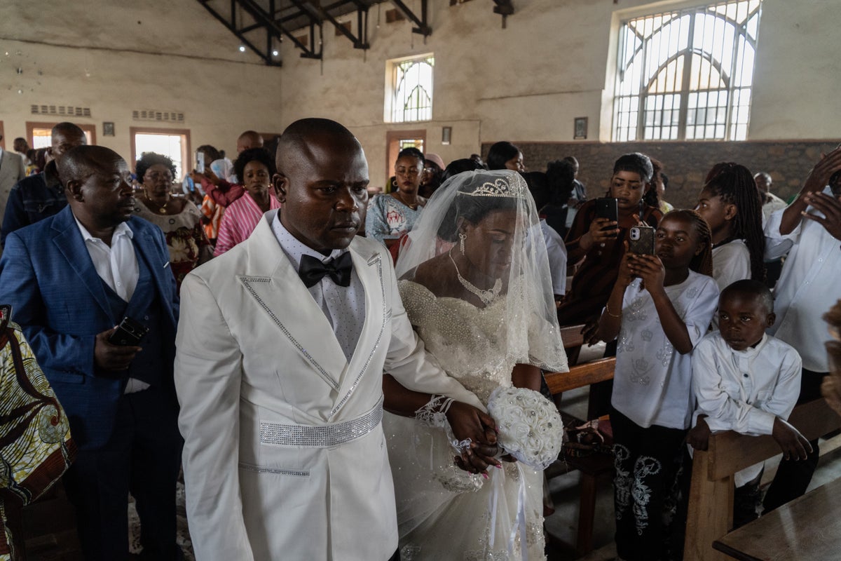 Celebrating a wedding amid the Ebola outbreak: No kisses or 