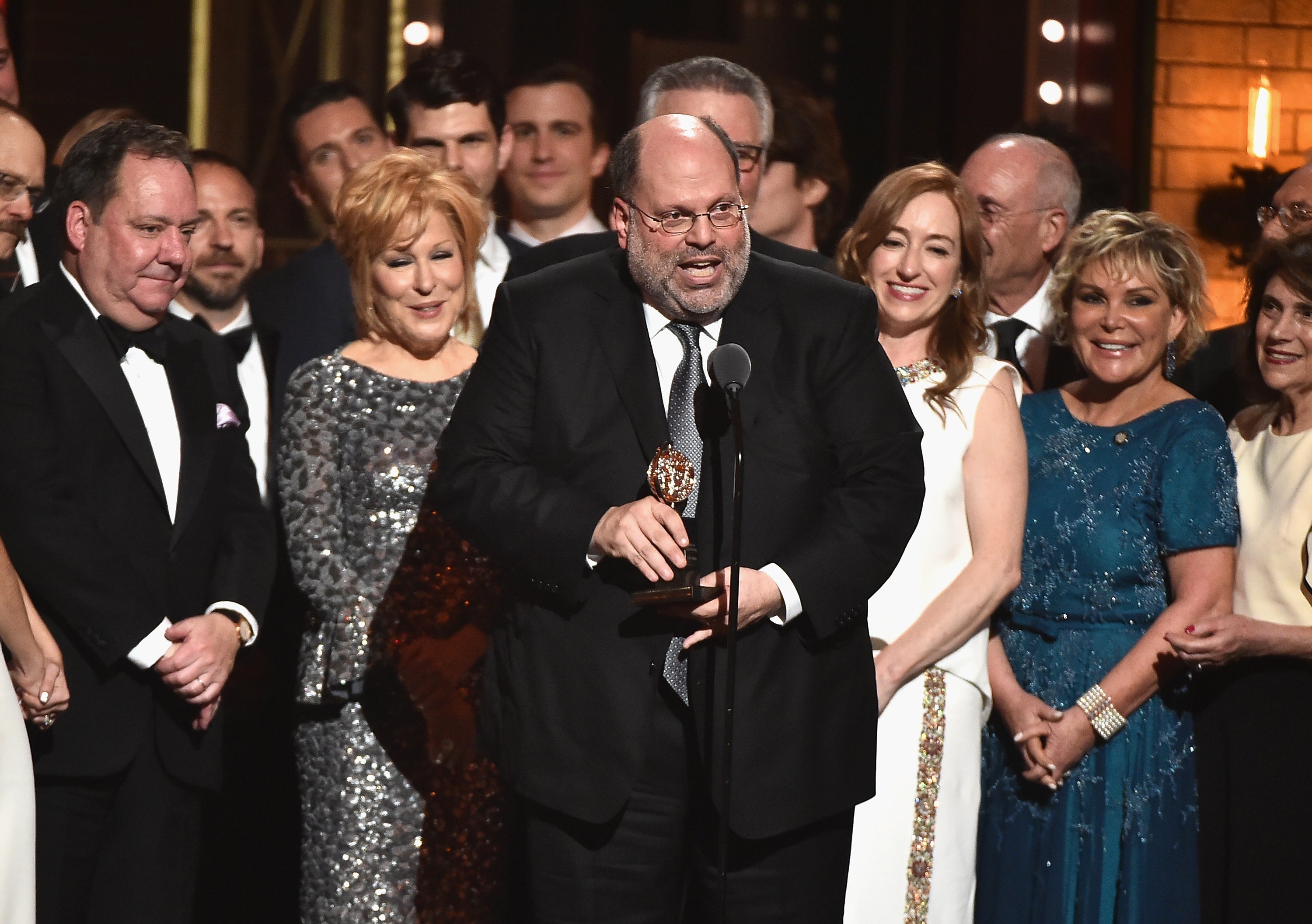 Scott Rudin (pictured here in 2017) won his first Tony Award since 2020 at the 2026 Tonys after he was exiled from Broadway and Hollywood in 2021
