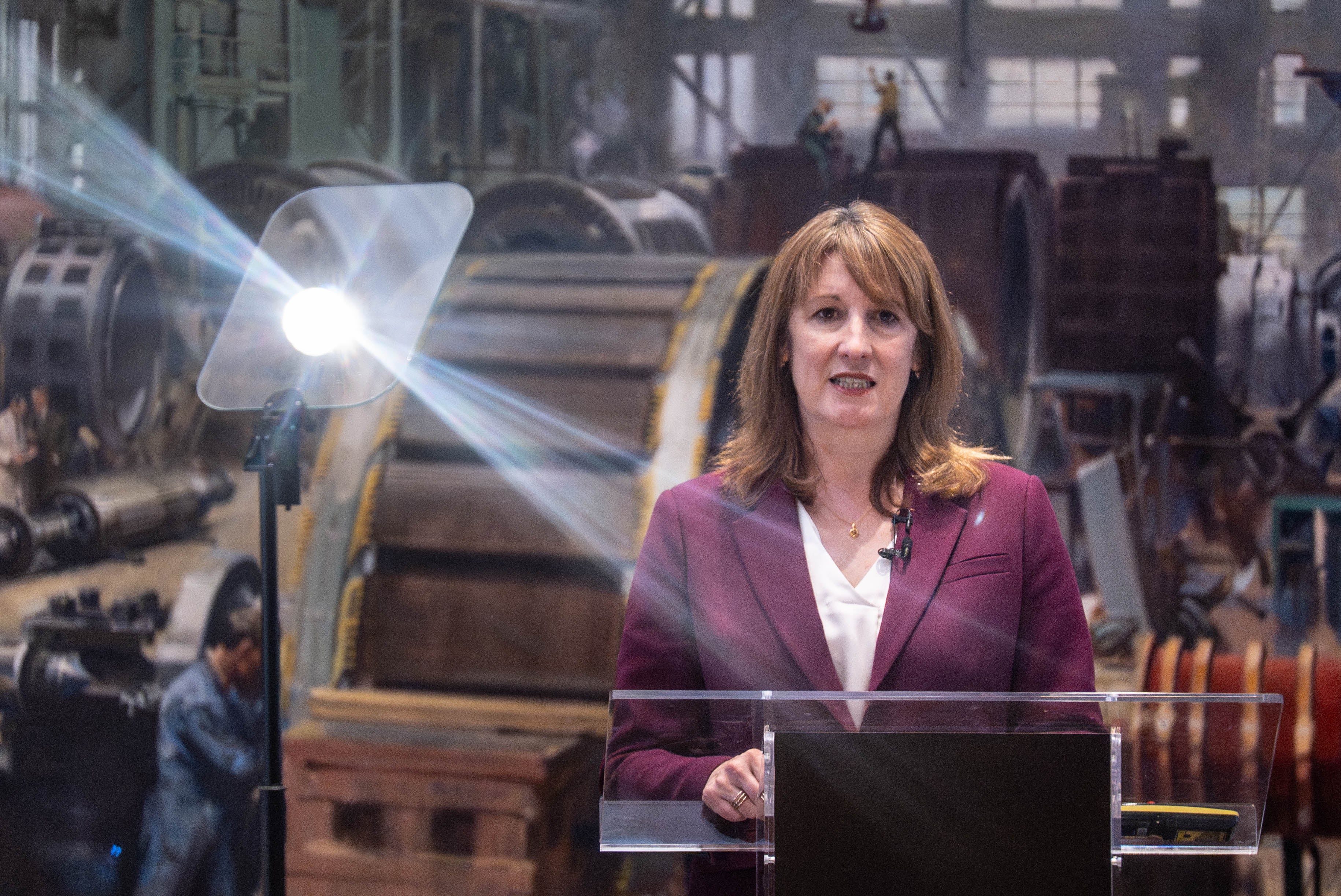 Rachel Reeves acknowledged that the war in the Middle East was hitting the economy