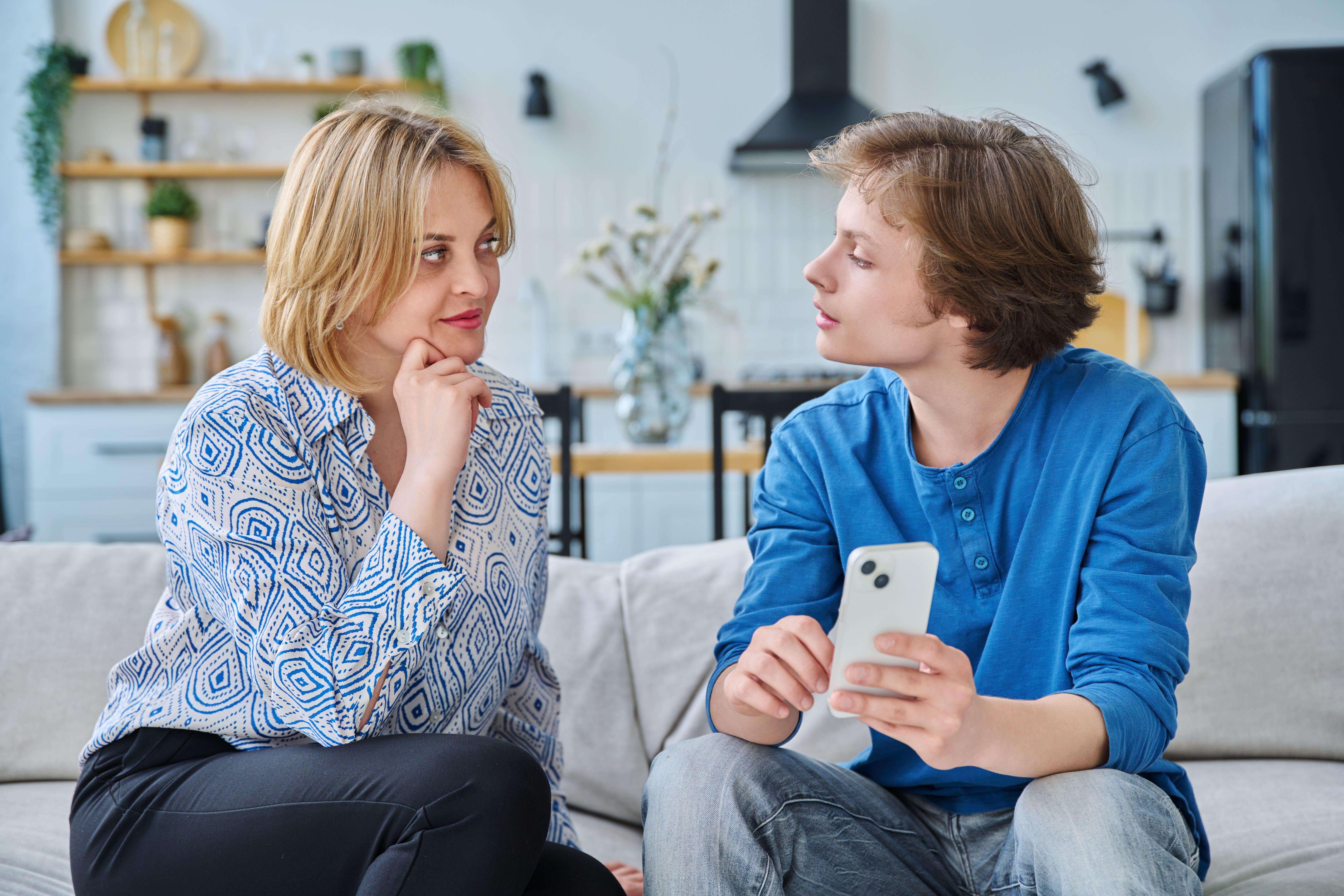 Parents are encouraged to talk to teenagers about what benefits they get from social media use