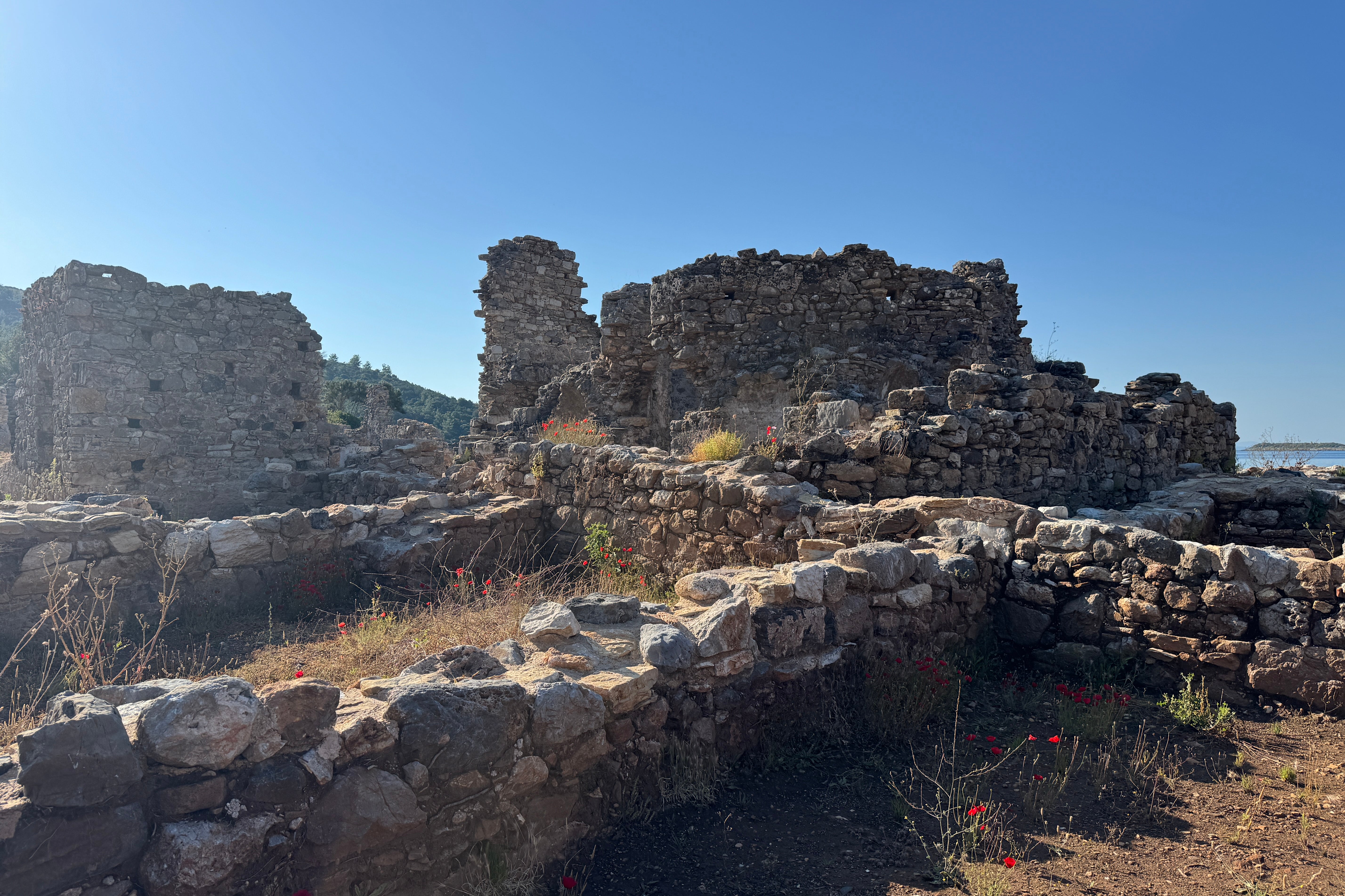 The archaeological remains of the ancient city of Anastasiapolis (Rebecca Hall)