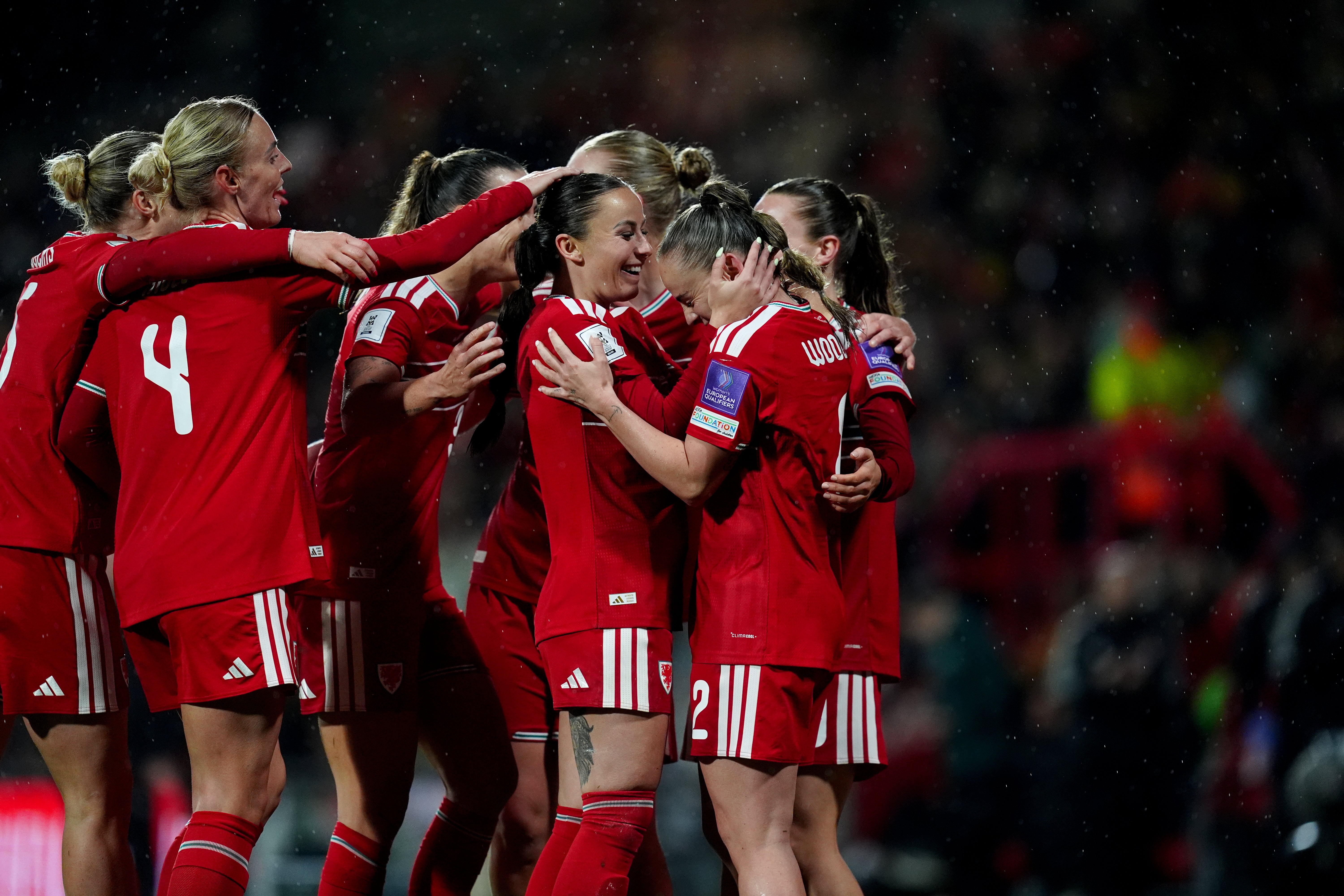 Wales are in qualification action (David Davies/PA)